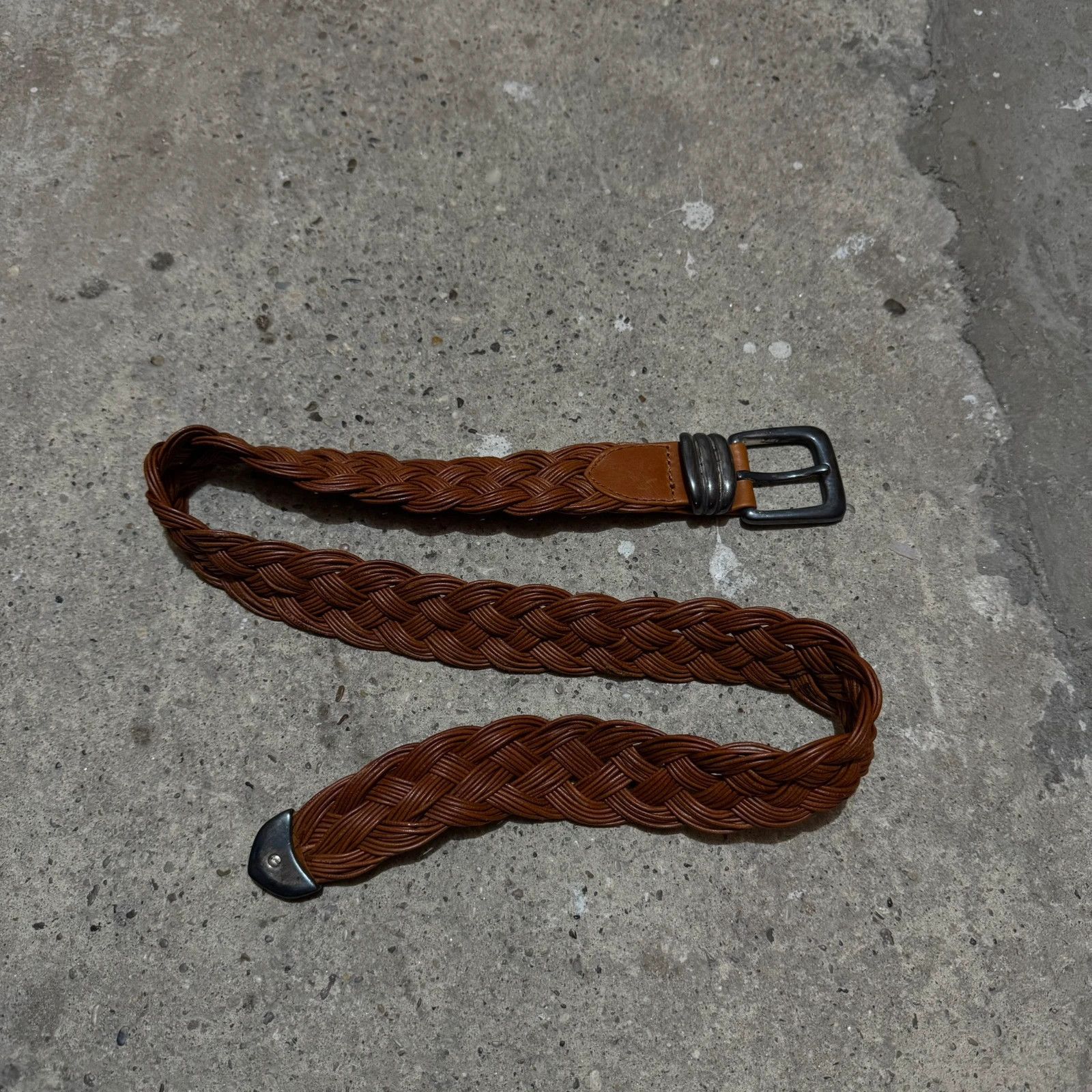 Jil Sander Vintage 80s Woven Leathet Belt Jil Sander Belts | The RealReal main image 4