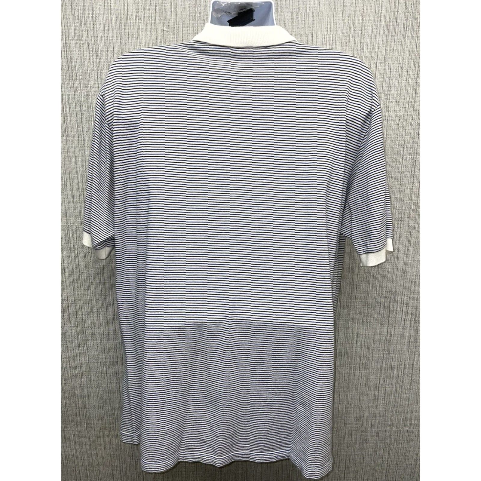 Vintage VINTAGE Polo Ralph Lauren Polo Men 2XL White Blue Black Striped Sports Palmers Size US XXL / EU 58 / 5 - 4 Thumbnail