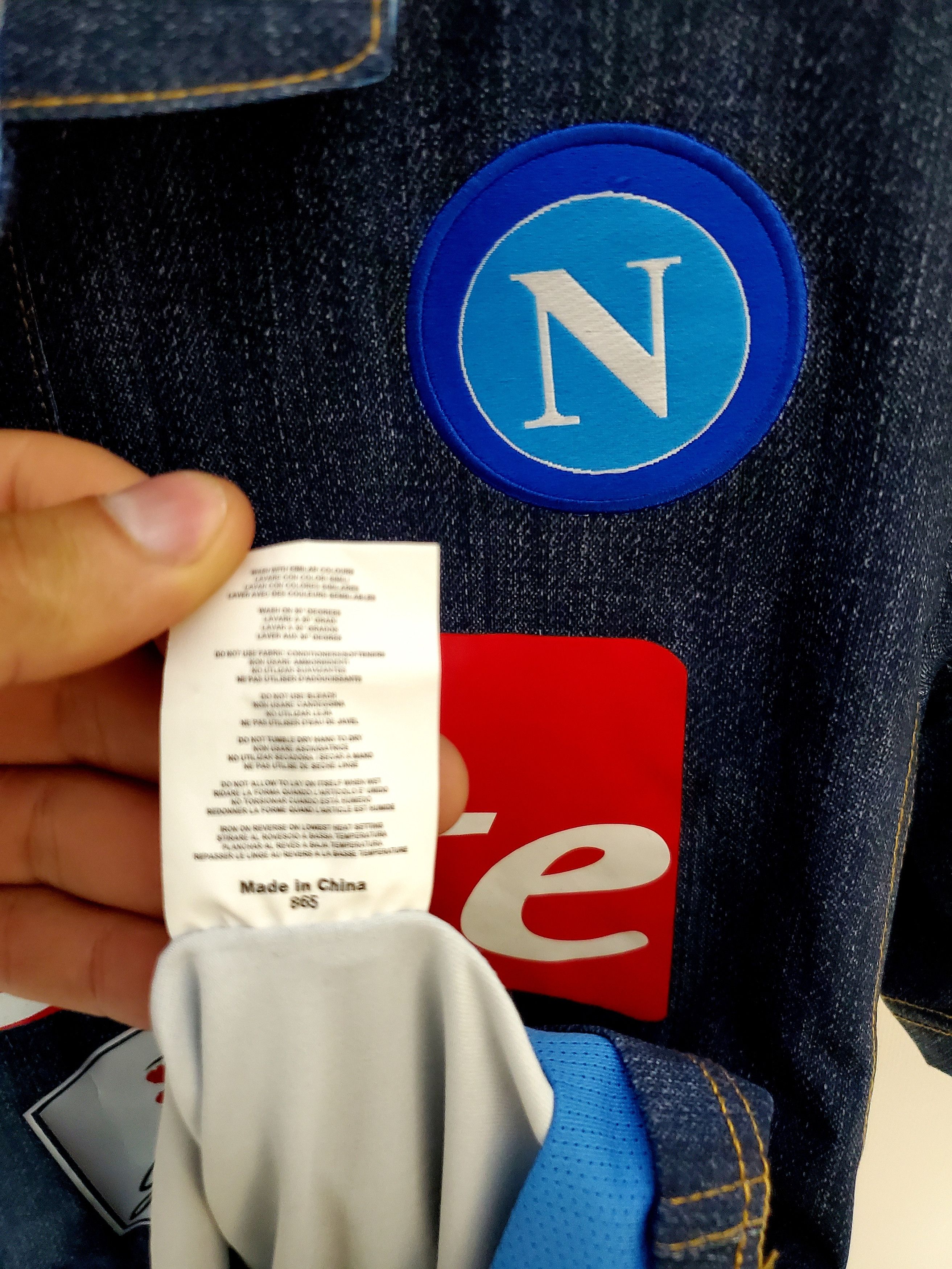 Macron × Vintage Napoli Away football 2014/2015 Soccer Jersey José Callejón M Size US M / EU 48-50 / 2 - 6 Thumbnail