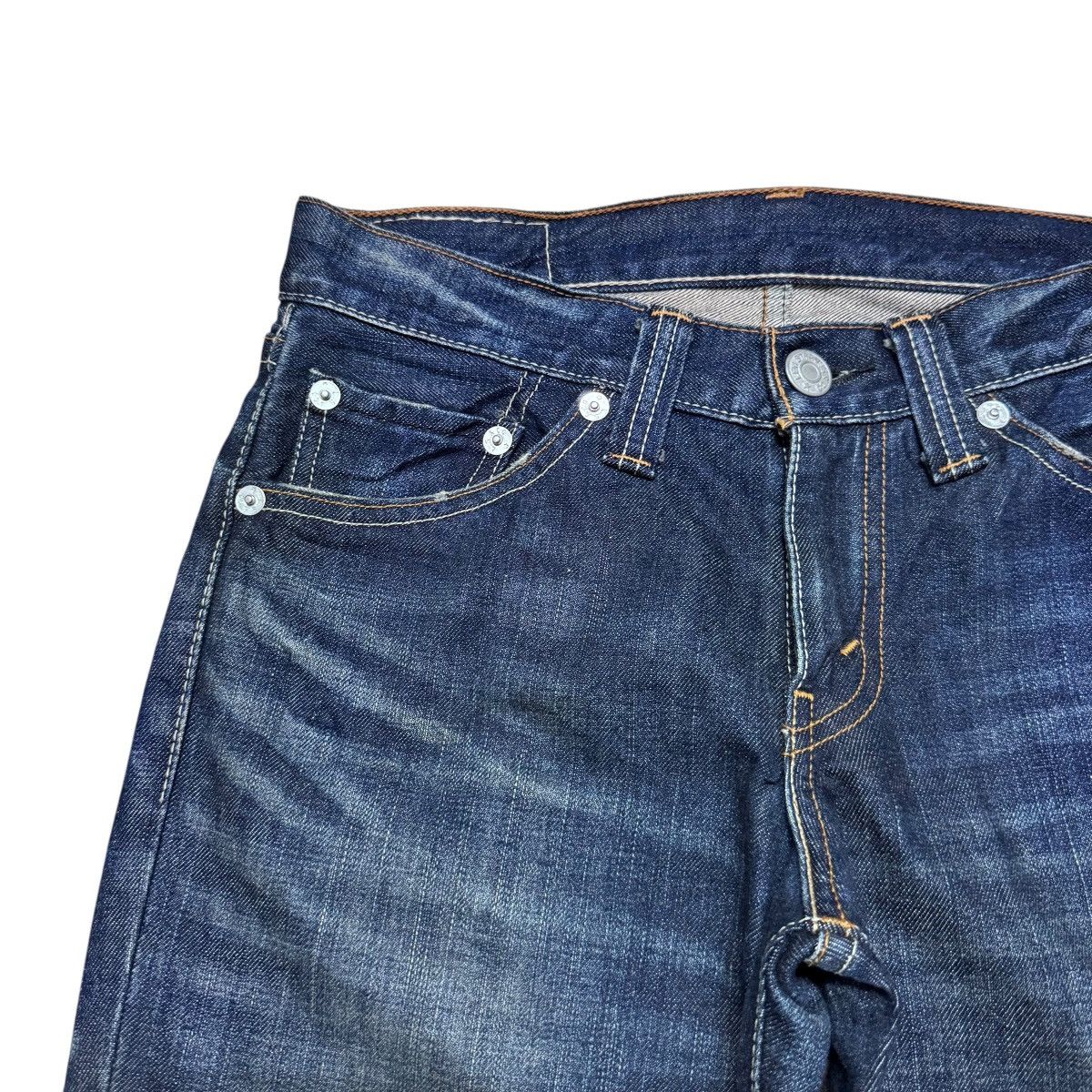 Levi's 2000s Levis 708 Flare Jeans Low Rise Hedi Slimane Size US 30 / EU 46 - 4 Thumbnail