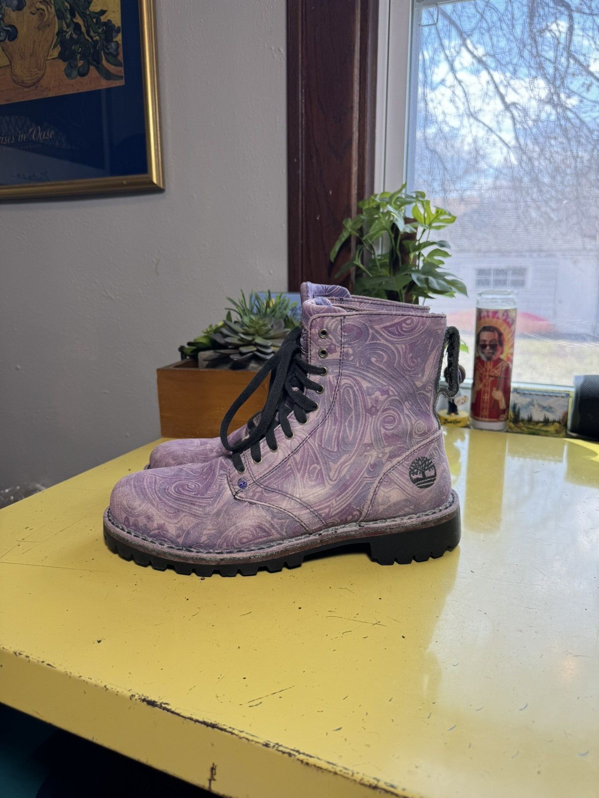 Prince × Timberland Purple Reign x Timberland Prince Purple Boots Size US 9 / IT 39 - 1 Thumbnail
