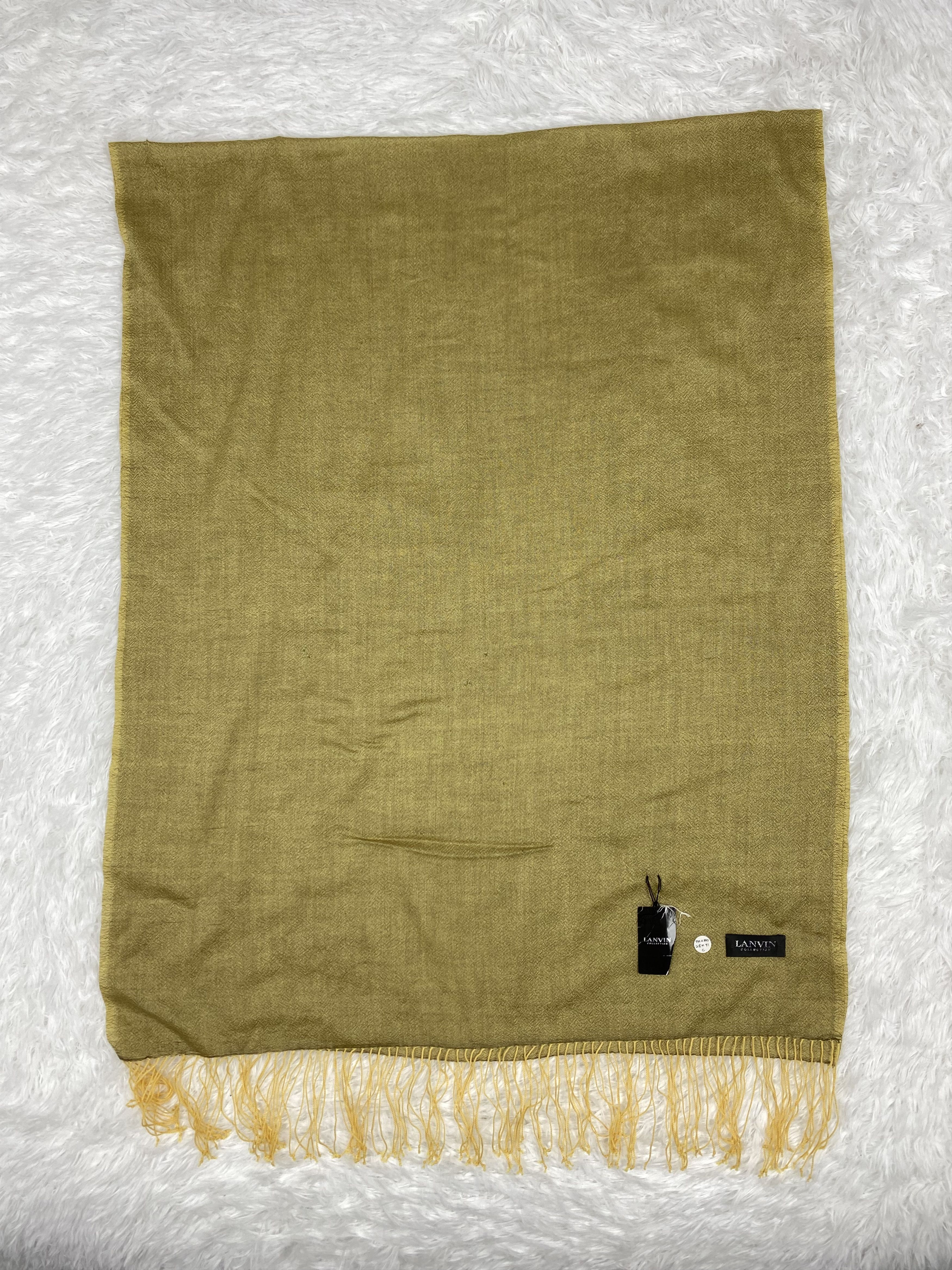 Lanvin Vintage Lanvin Scarf / Muffler Neckwear PM0200 Size ONE SIZE - 4 Thumbnail