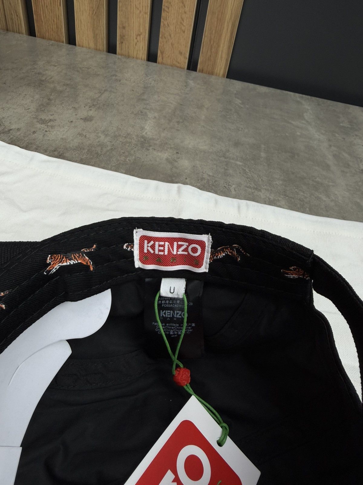 Kenzo Kenzo Black Boke Flower Cap Size One Size Size ONE SIZE - 7 Thumbnail