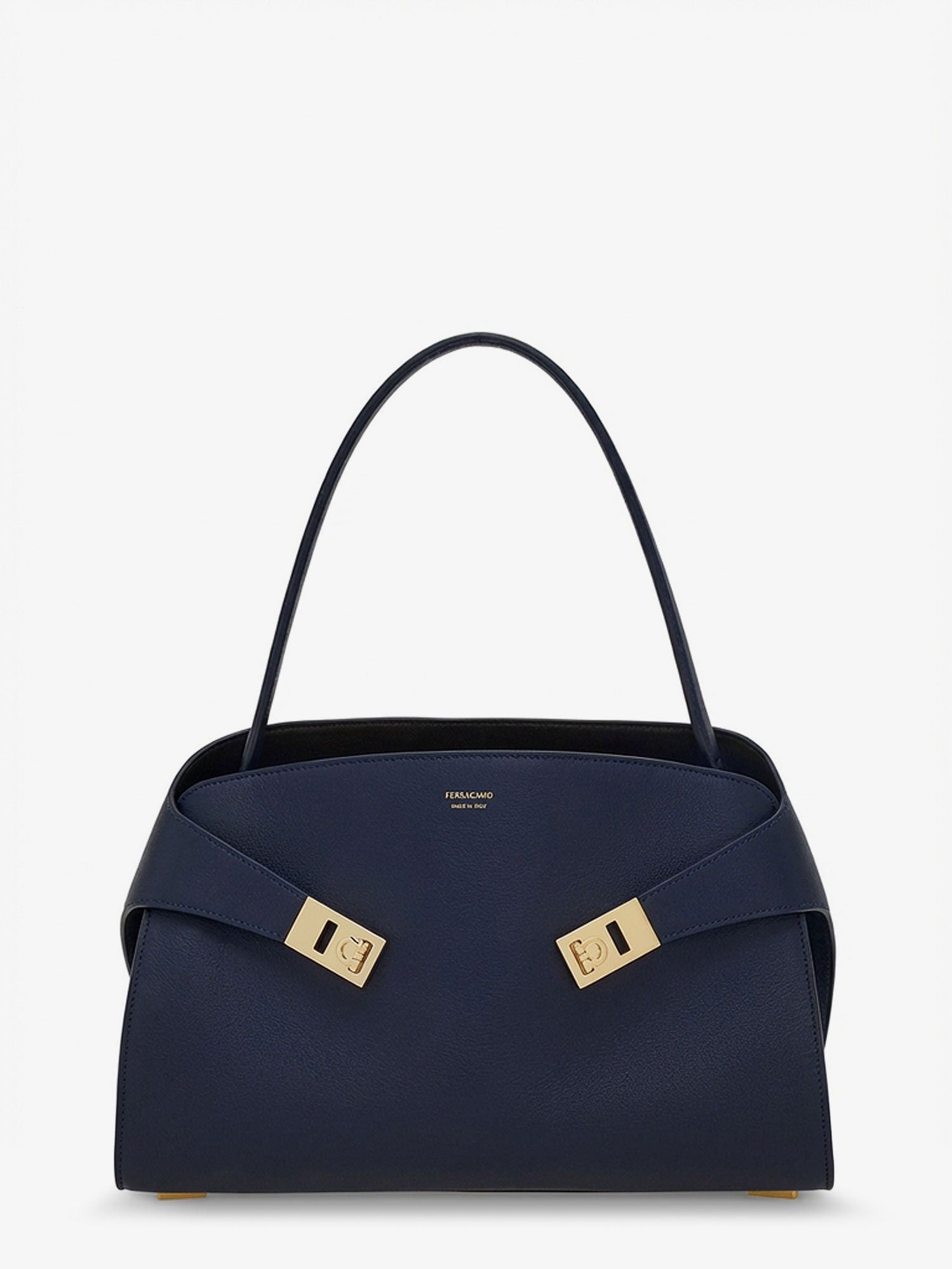 Hug Leather Shoulder Bag