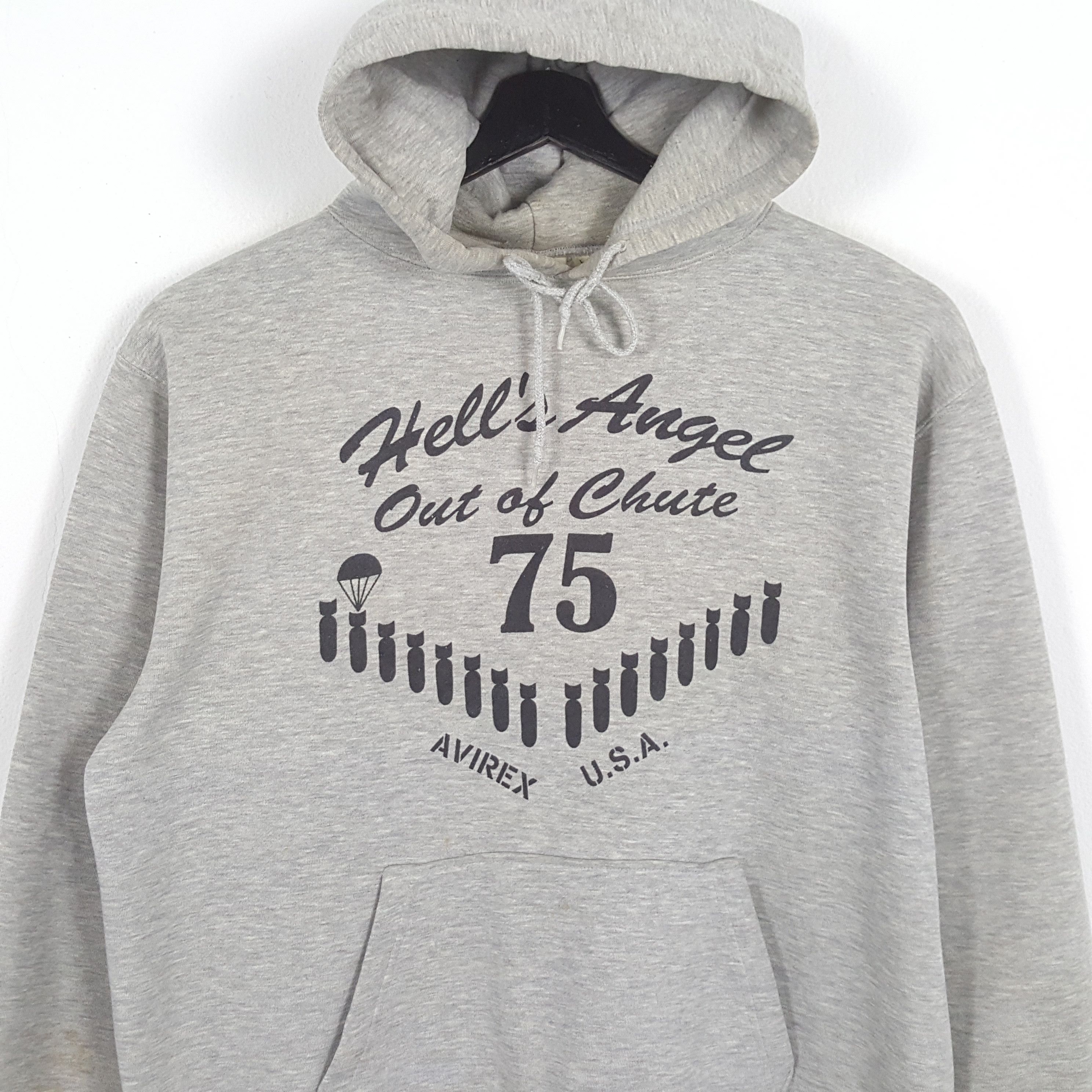 Avirex × Vintage AVIREX USA Streetwear Style Hoodies Size US L / EU 52-54 / 3 - 2 Thumbnail
