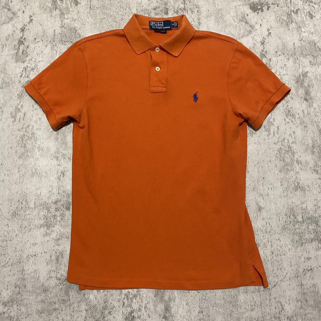 Polo Ralph Lauren Orange Polo Ralph Lauren polo shirt - classic preppy Size US S / EU 44-46 / 1 - 1 Thumbnail