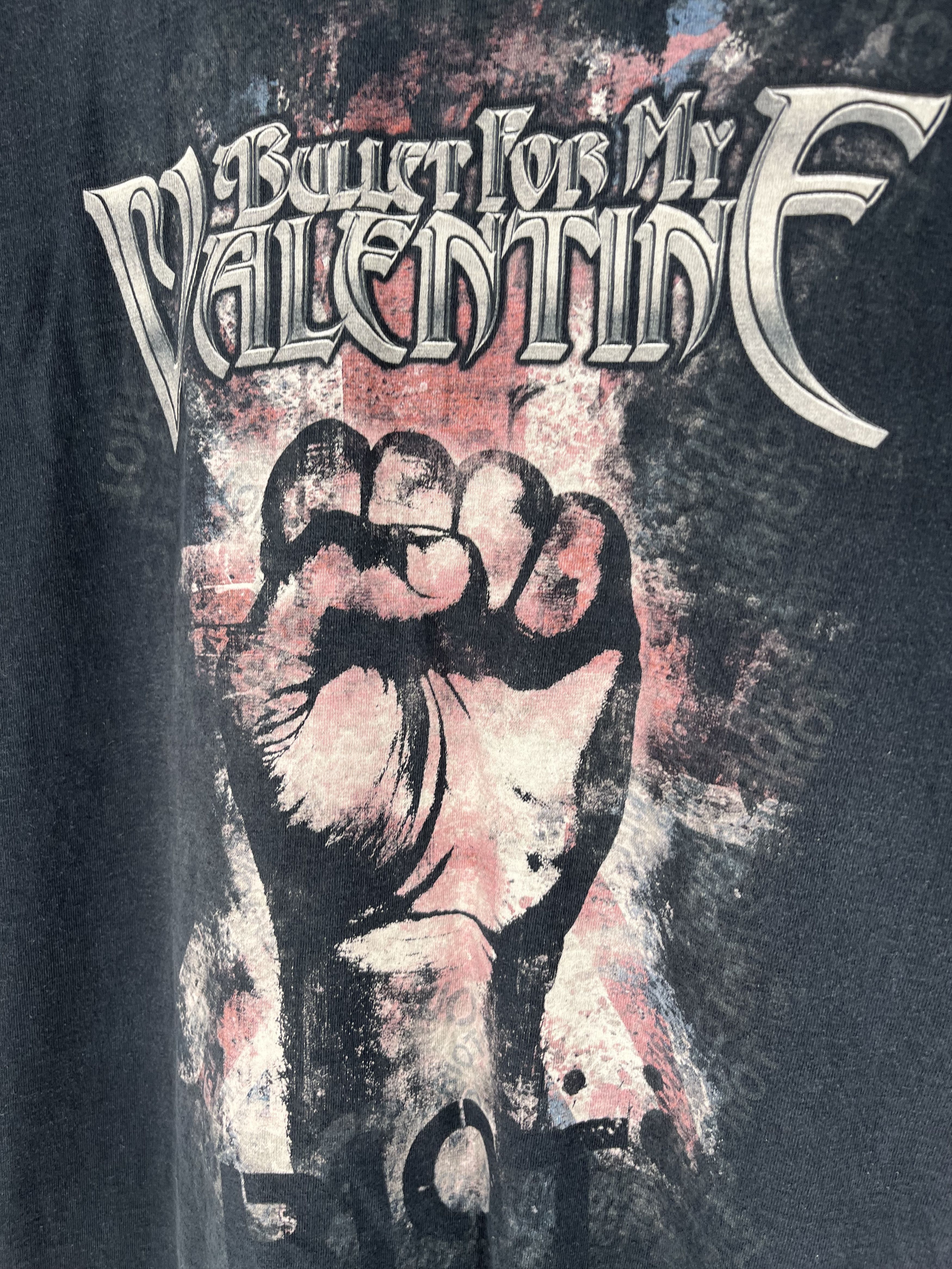 Band Tees Vintage Y2K Bullet For My Valentine Tour Tee Band Rock Shirt Size US XL / EU 56 / 4 - 8 Thumbnail