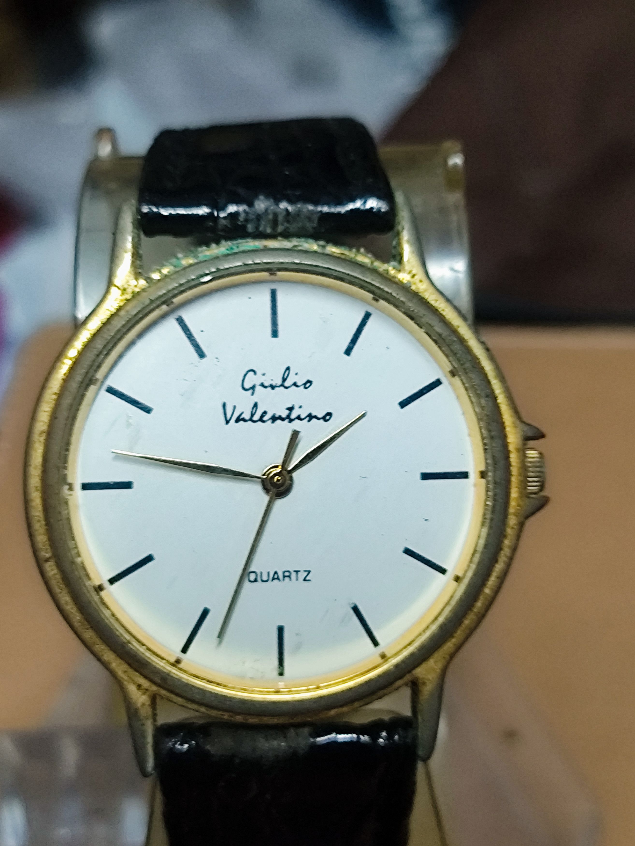 Japanese Brand × Vintage Vintage Watch By Girdio Valentino JAPAN ENGINE WATCH Size ONE SIZE - 4 Thumbnail