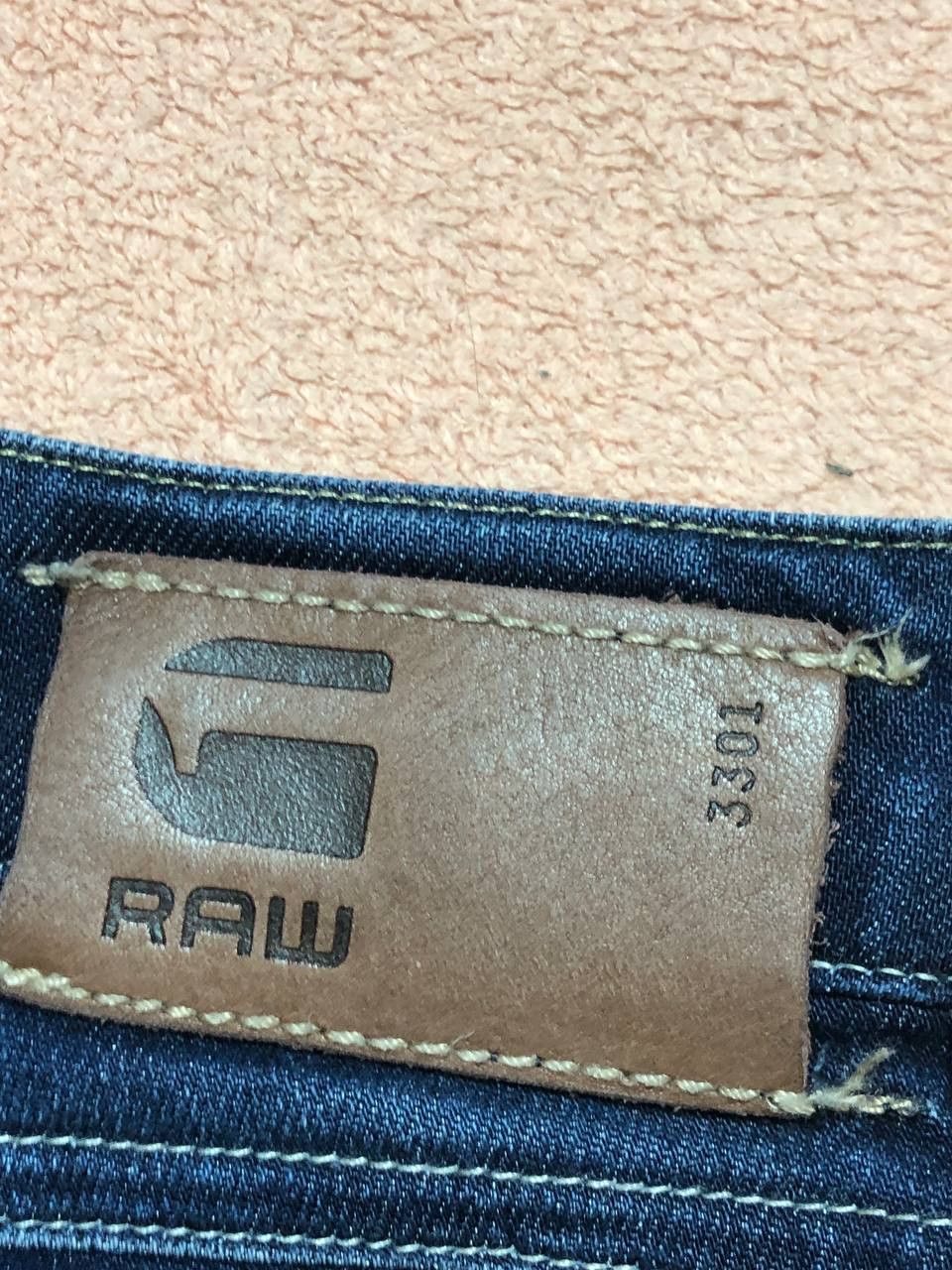 G-Star Vintage G-Star Raw 3301 blue jeans Y2K streetwear Size 26" / US 2 / IT 38 - 4 Thumbnail