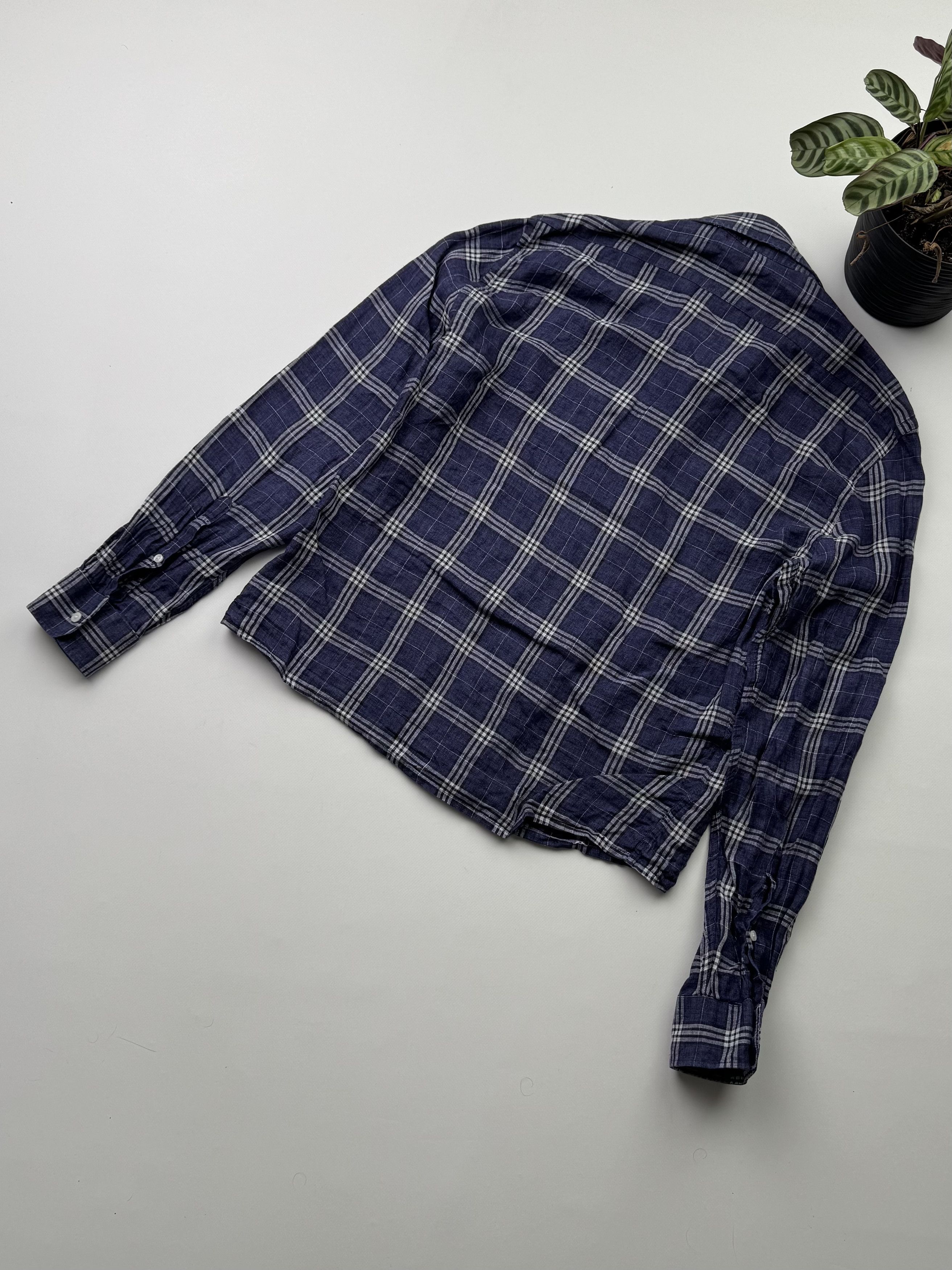 Reiss Reiss Linen Shirt Long Sleeve (145) Size US M / EU 48-50 / 2 - 7 Thumbnail