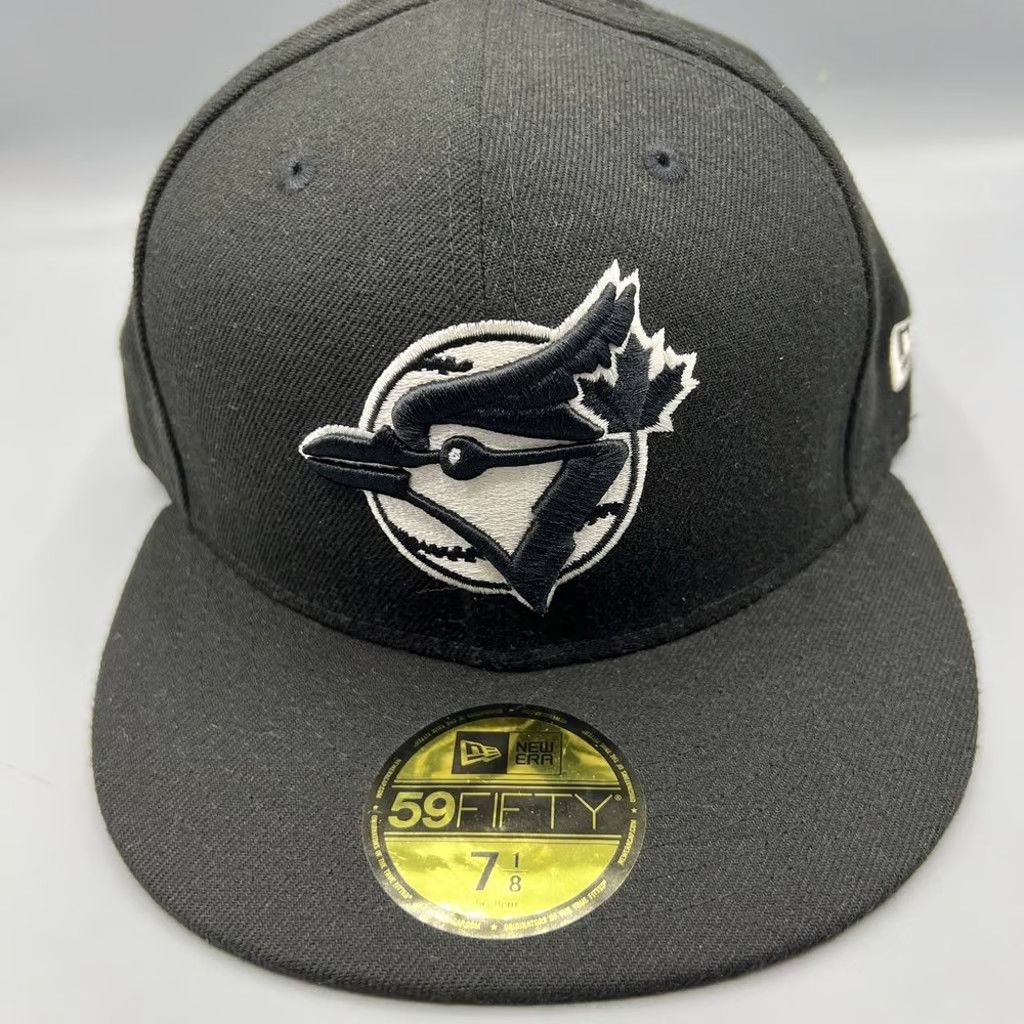 New Era Toronto Blue Jays Hat Men 7 1/8 59Fifty New Era Fitted Cap Size ONE SIZE - 1 Thumbnail