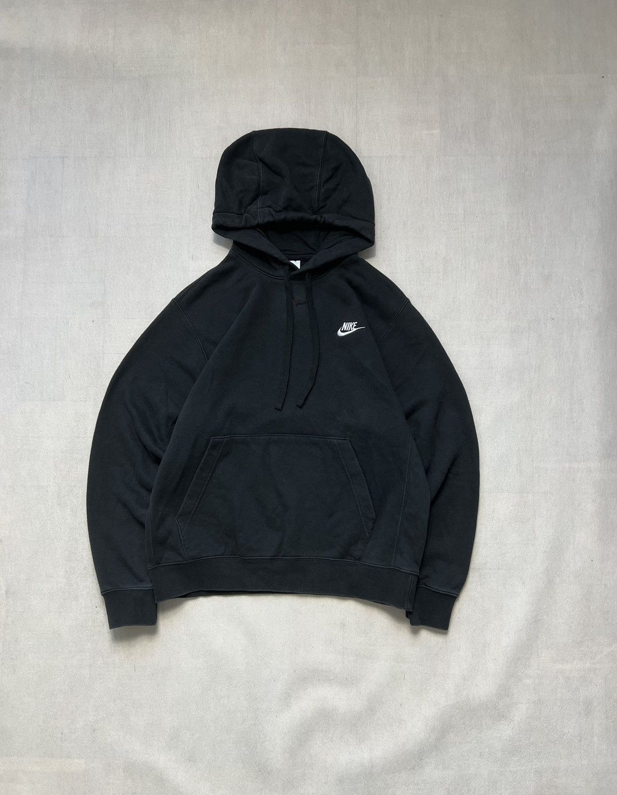 Nike Hoodie Nike small logo black y2k Size US S / EU 44-46 / 1 - 1 Thumbnail