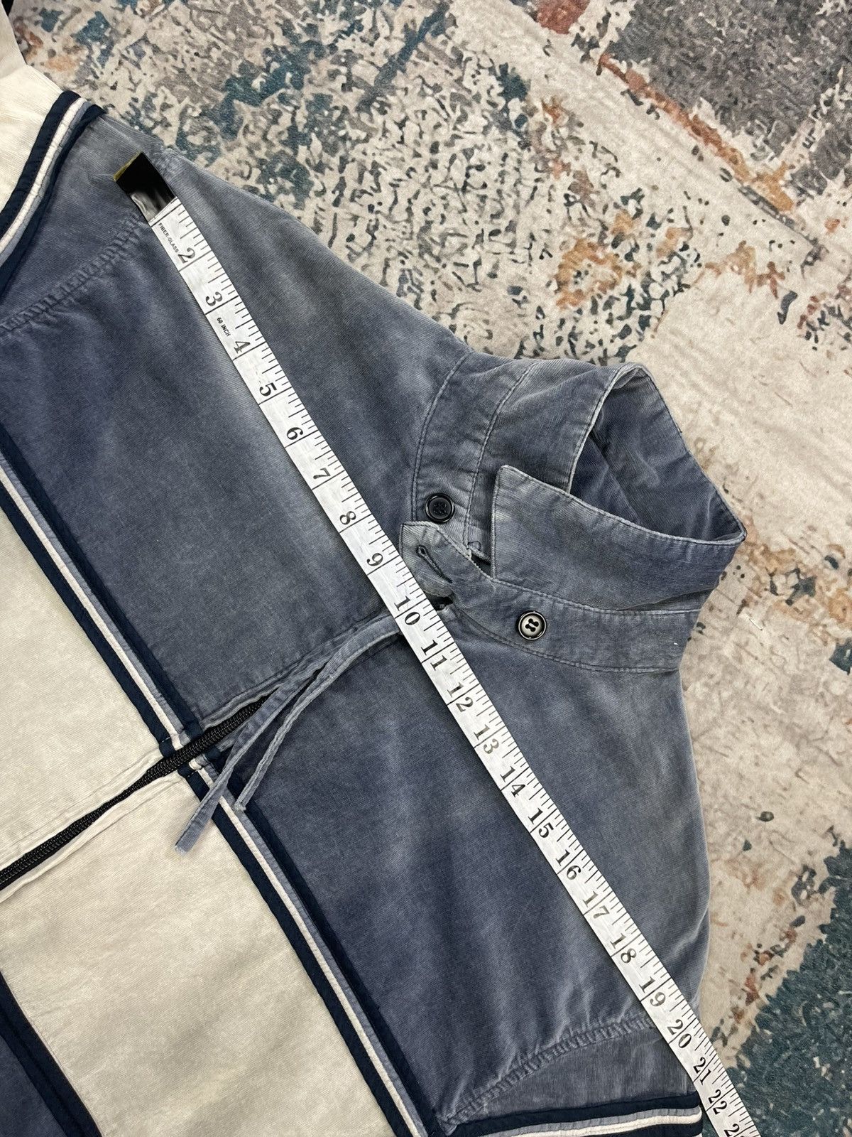 N.Hollywood Corduroy Swing Top Striped Jacket