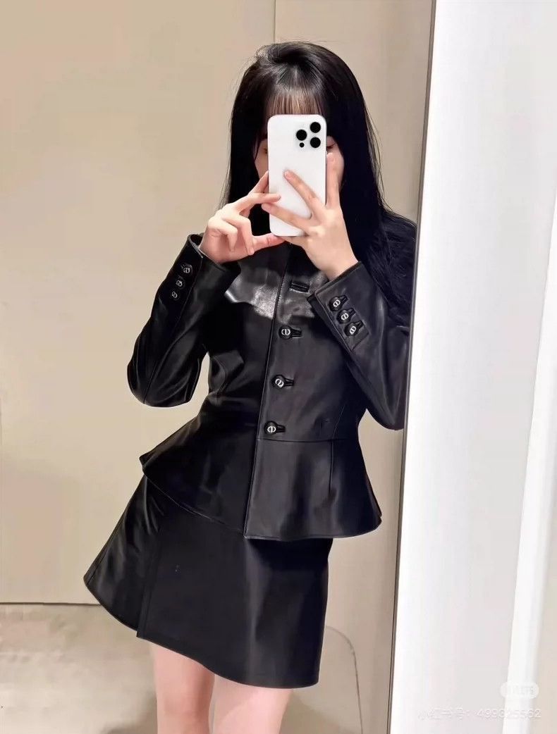 Dior Dior Classic Fitted Leather Jacket-2506 Size XS / US 0-2 / IT 36-38 - 7 Thumbnail