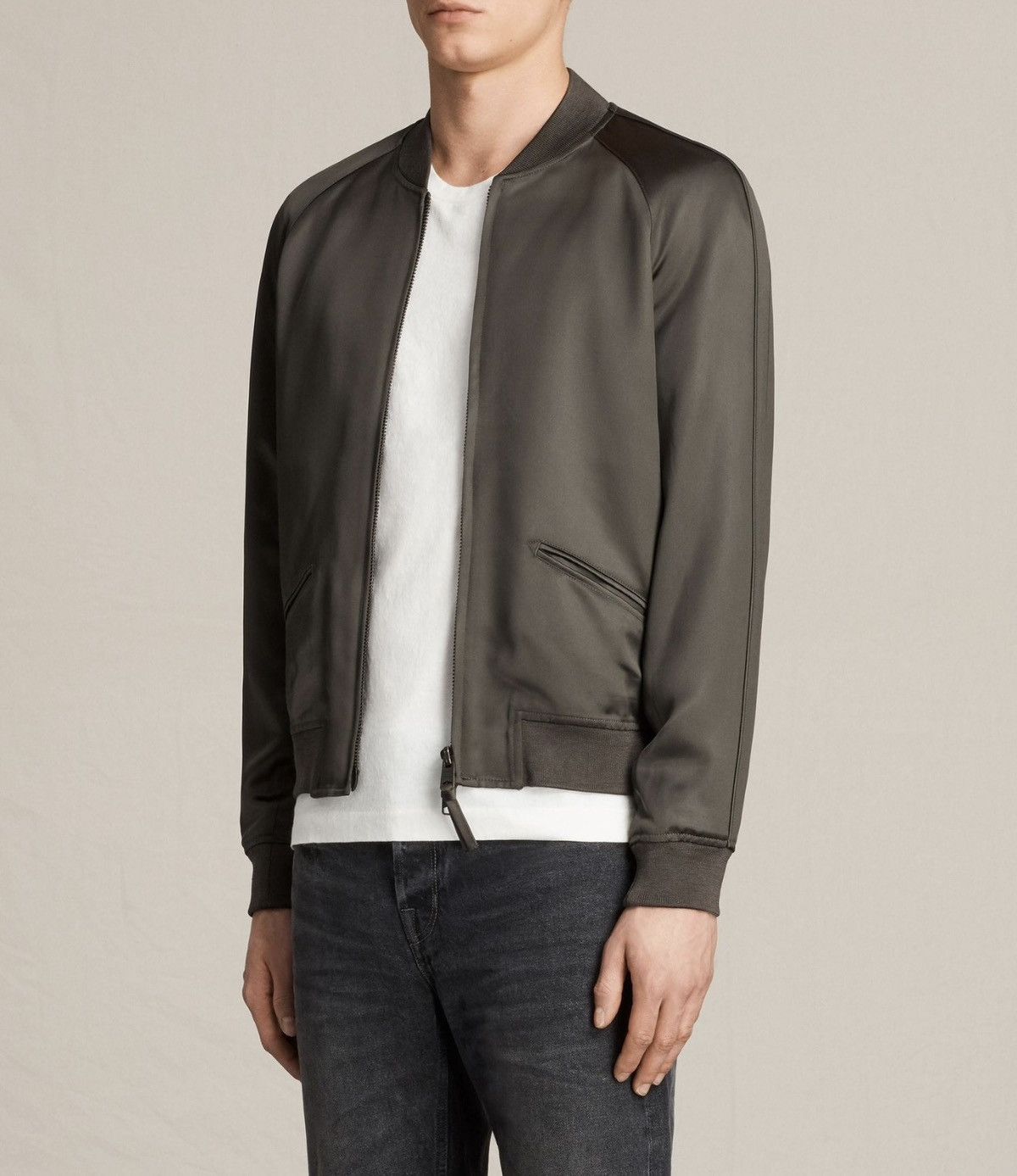 Allsaints Teddy style satin jacket Size US M / EU 48-50 / 2 - 1 Thumbnail