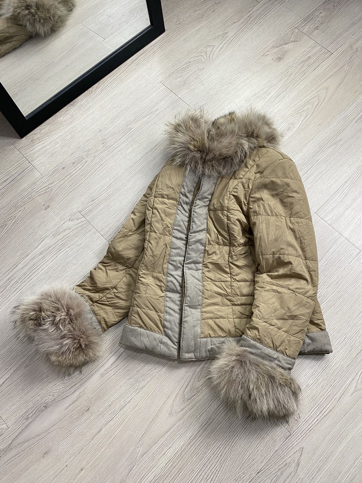 If Six Was Nine × Japanese Brand × Le Grande Bleu (L.G.B.) 2000s Margon italy faux fur Ifsixwasnine lgb style Size M / US 6-8 / IT 42-44 - 2 Thumbnail