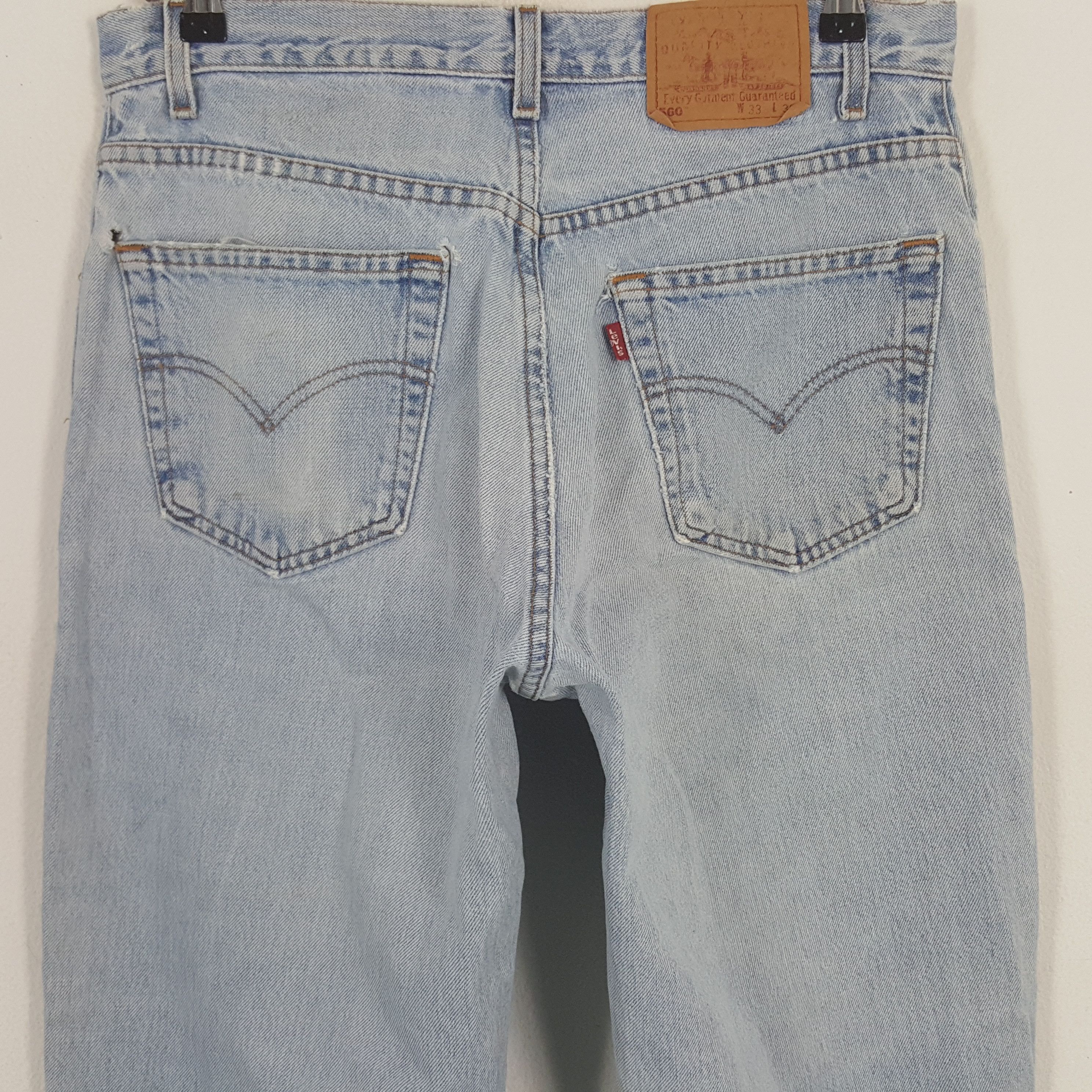 Levi's × Vintage Vintage Levi's 560 American Distressed Style Denim Jeans Size US 32 / EU 48 - 5 Thumbnail
