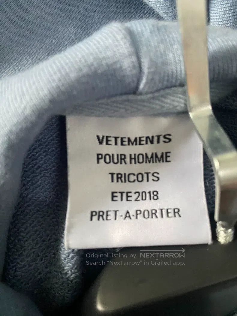 Vetements Vetements Blue Unicorn Size US XS / EU 42 / 0 - 5 Thumbnail
