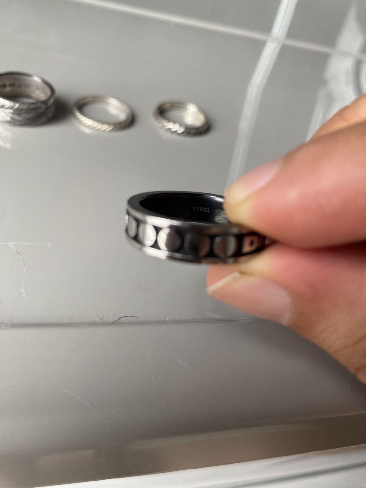Diesel Diesel Ring Size ONE SIZE - 5 Thumbnail