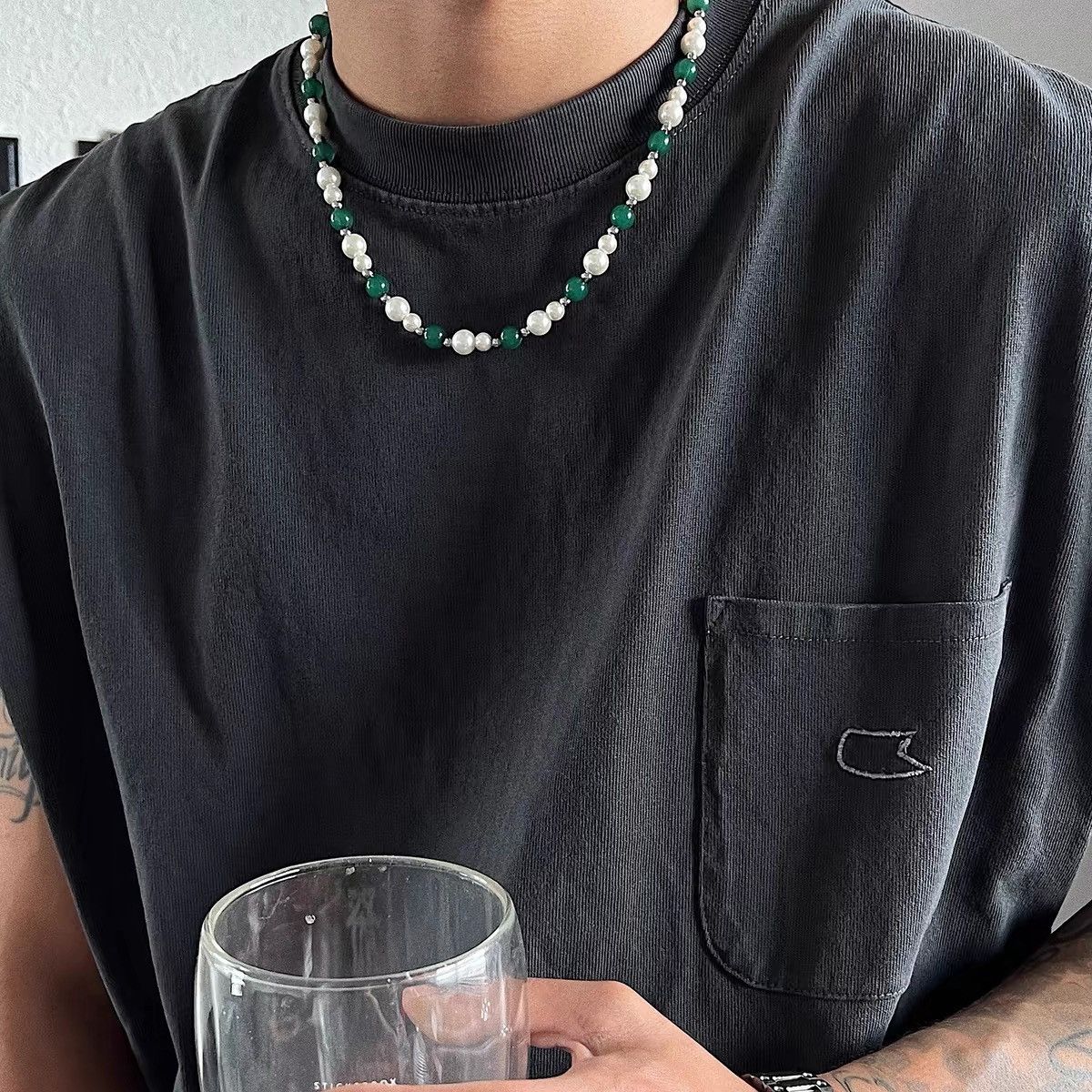 Japanese Brand × Vintage Retro punk necklace Size ONE SIZE - 1 Thumbnail
