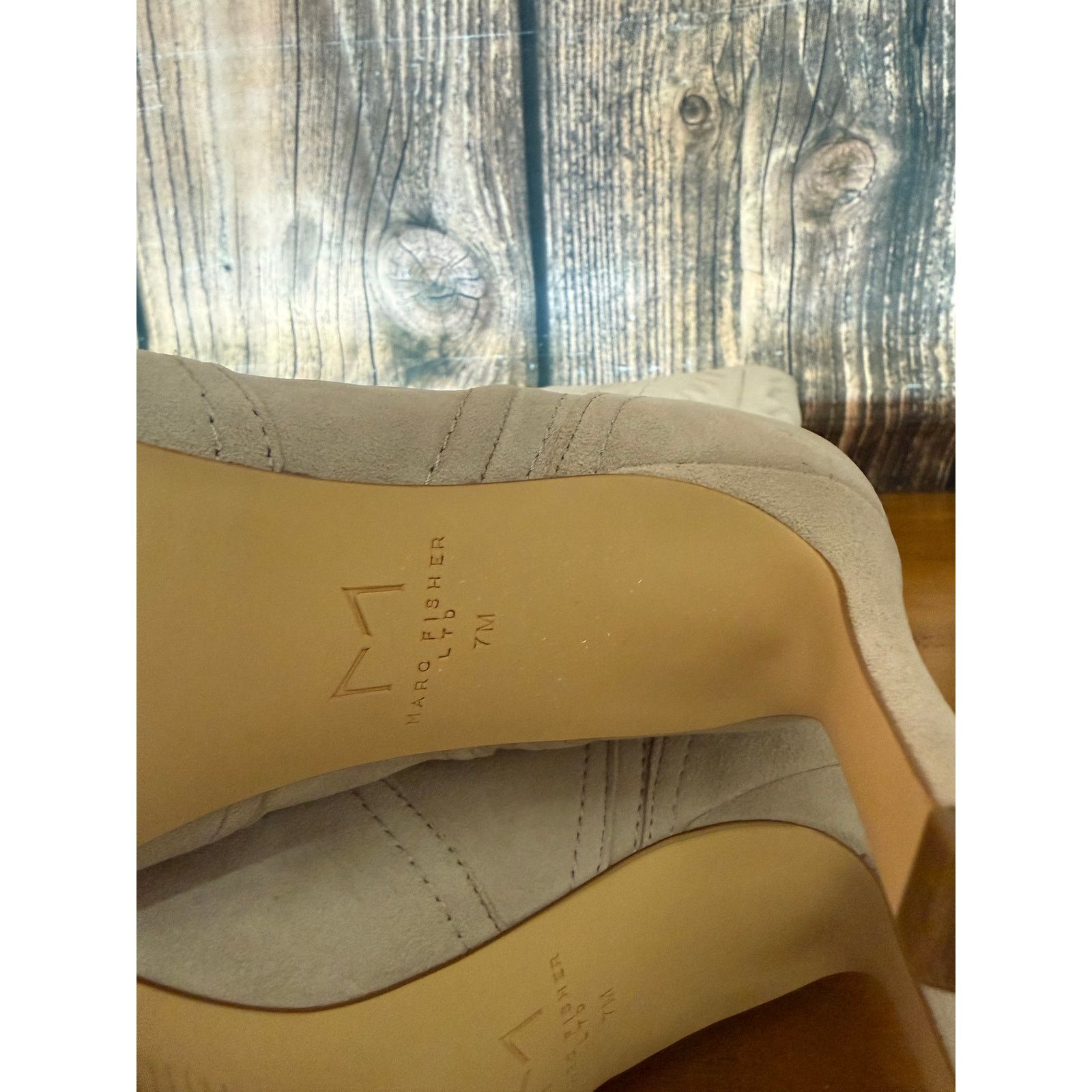 Marc Fisher Marc Fisher Women's Taupe Knee High Western Boots Size 7 Size US 7 / IT 37 - 8 Thumbnail