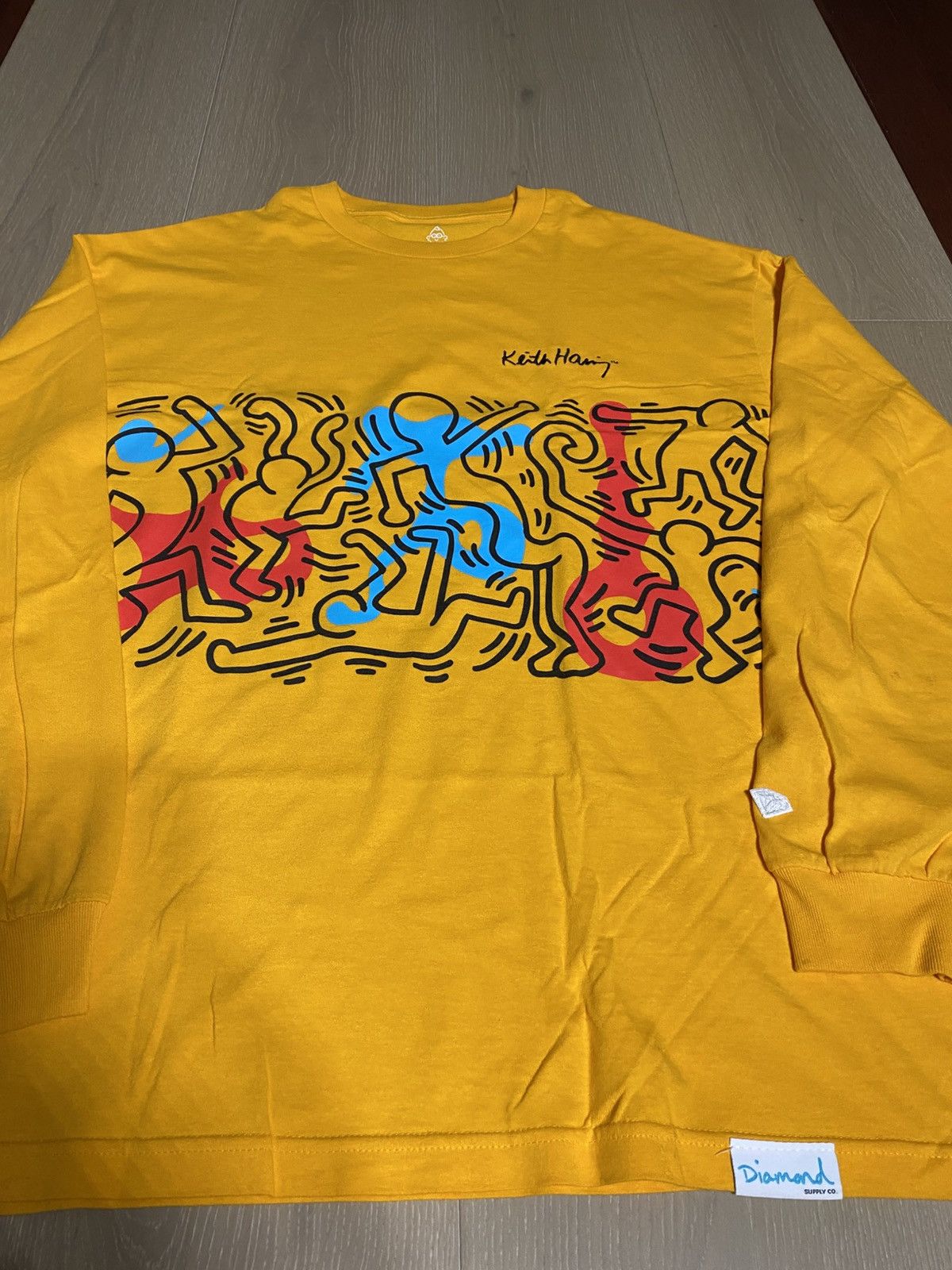 Diamond Supply Co. × Keith Haring Keith Haring Diamond Supply Co. Shirt Size US XL / EU 56 / 4 - 11 Thumbnail