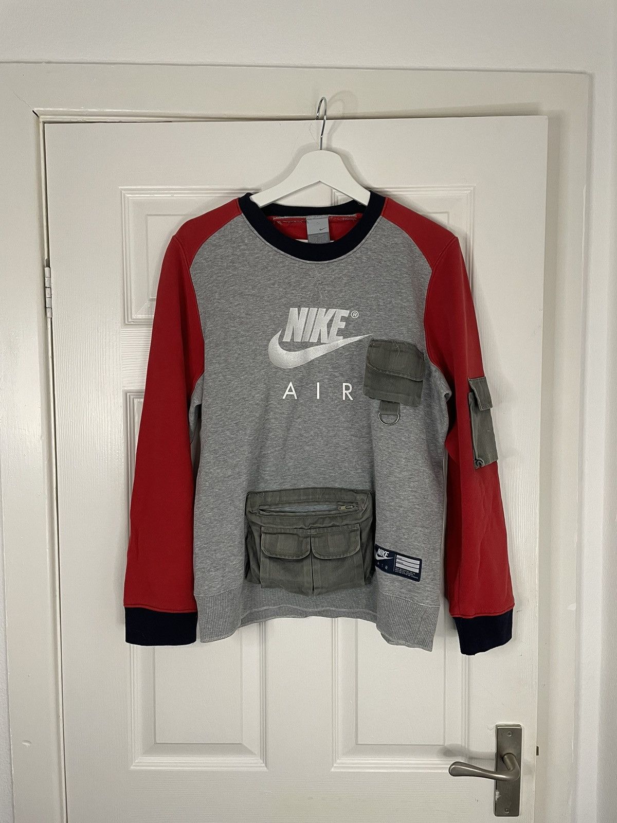 Nike Custom Vintage Nike Crewneck Nike Vintage Sweatshirt Handmade