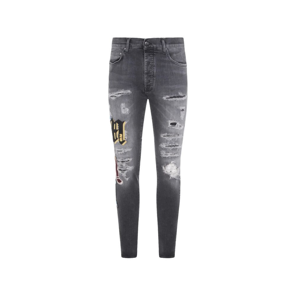 Amiri GREY Denim - Skinny Jeans