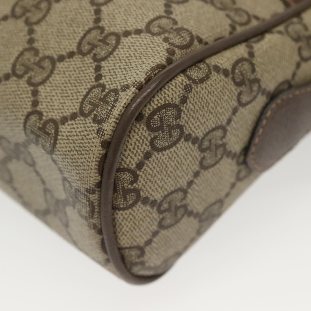 Gucci GUCCI GG Supreme Web Sherry Line Shoulder Bag Pvc Beige Size ONE SIZE - 11 Thumbnail