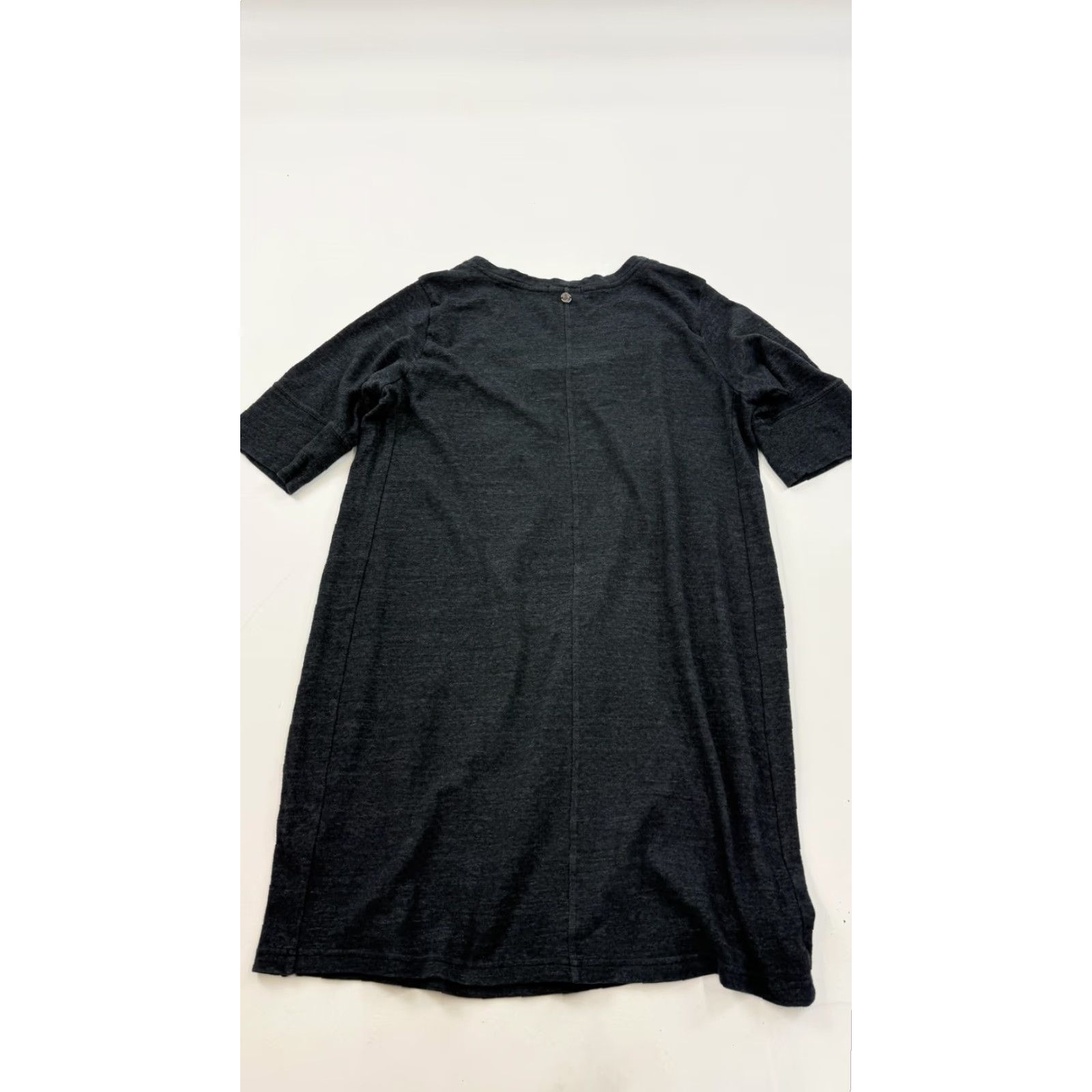 Prana prAna Dress Womens XL Gray V-Neck Short Sleeve Pocket Jersey Casual Size XL / US 12-14 / IT 48-50 - 6 Thumbnail