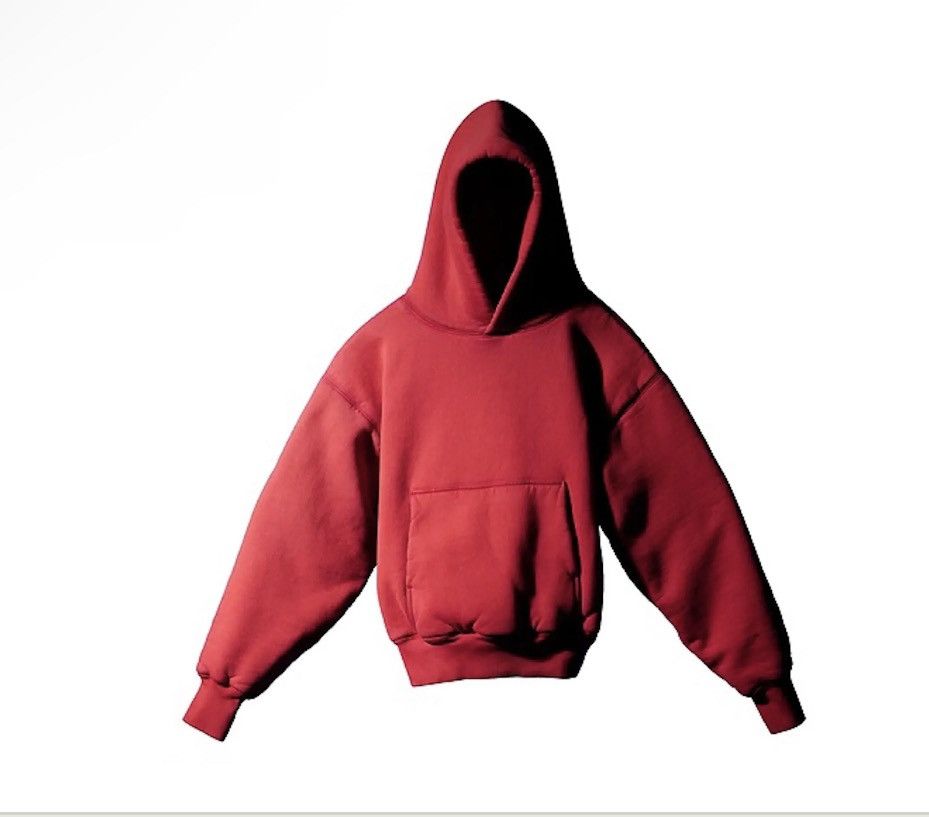 image of Yeezy Gap Hoodie ‘Red’, Men's (Size Small)