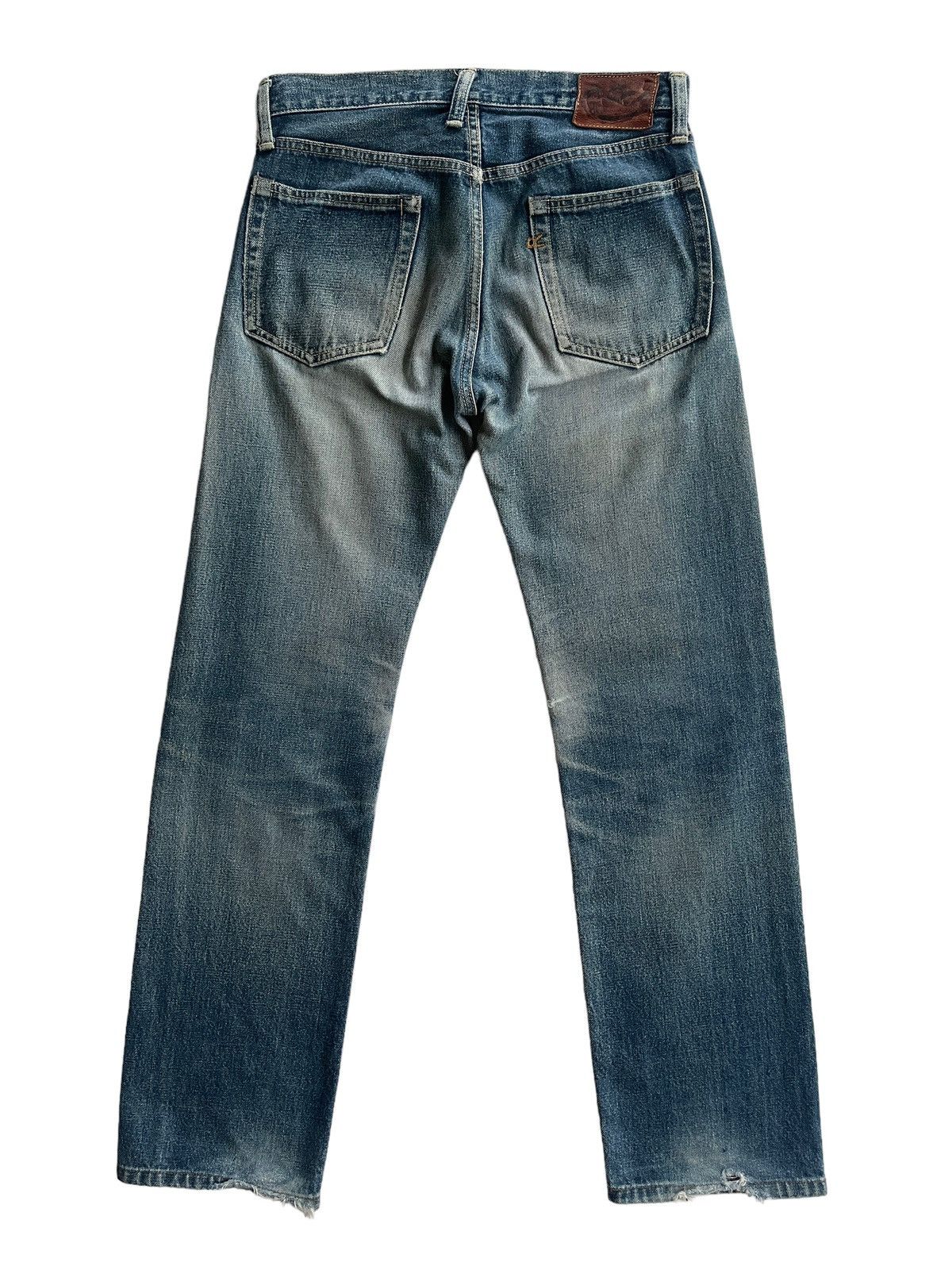 45rpm 45rpm Rusty Blue Distressed jeans Size US 28 / EU 44 - 2 Thumbnail