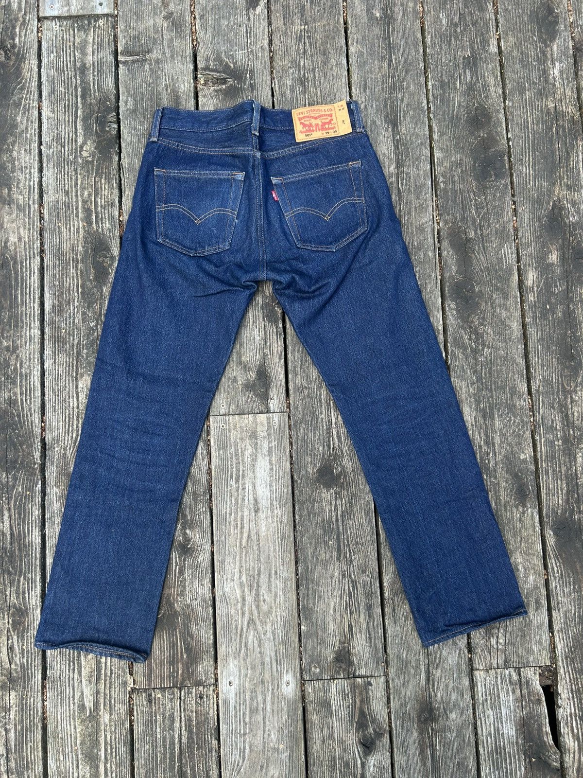 Levi's Levi’s 501 Straight Legged Jeans Size US 29 - 2 Thumbnail