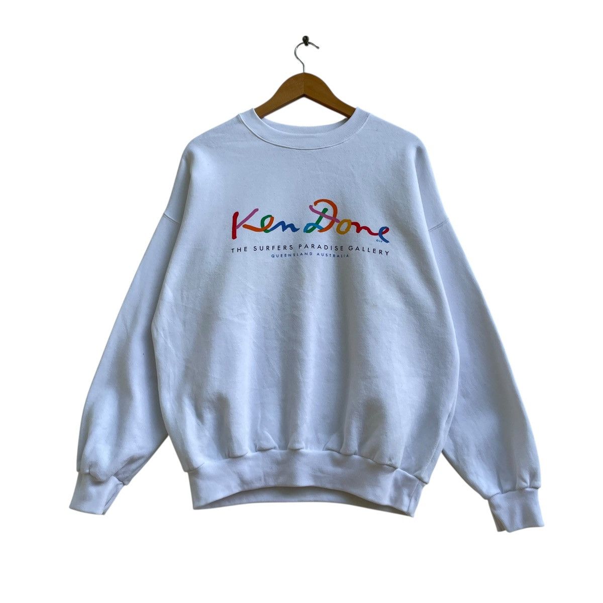 Vintage 💥Vintage Ken Done Surf Sweathirt Crewneck Jumper Jacket Size US M / EU 48-50 / 2 - 1 Thumbnail