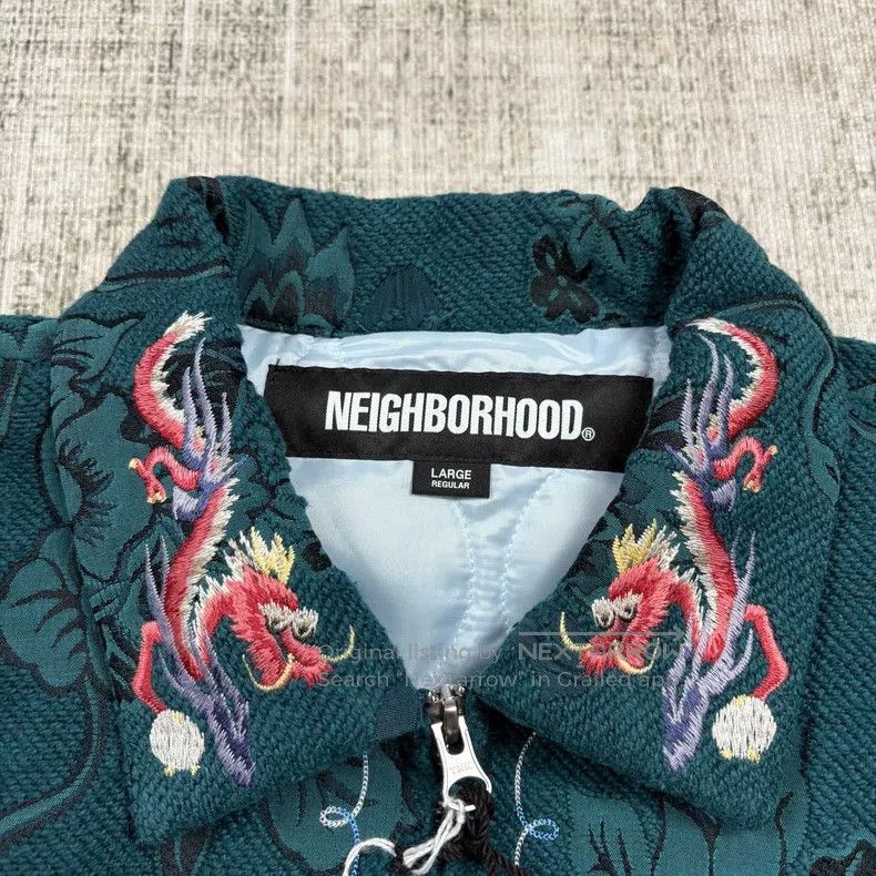 Neighborhood Neighborhood Brocade Embroidered Dragon Jacket Size US L / EU 52-54 / 3 - 2 Thumbnail