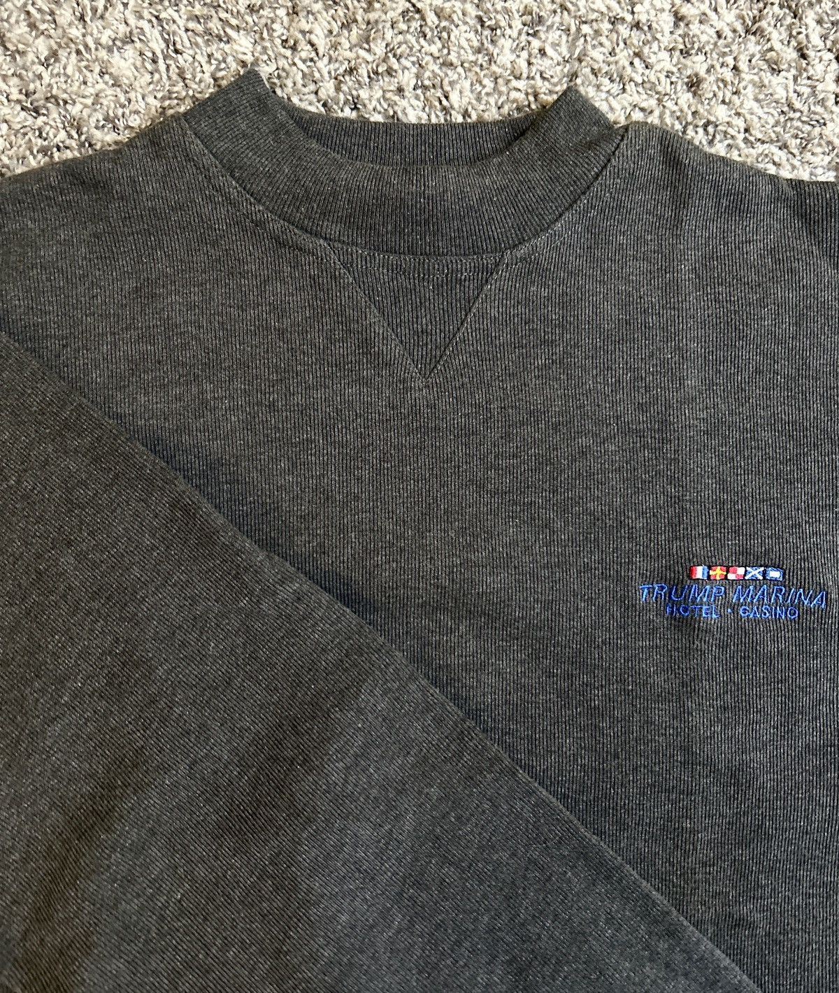 1990’s Atlantic City Trump Collection Trump Marina Crew Neck