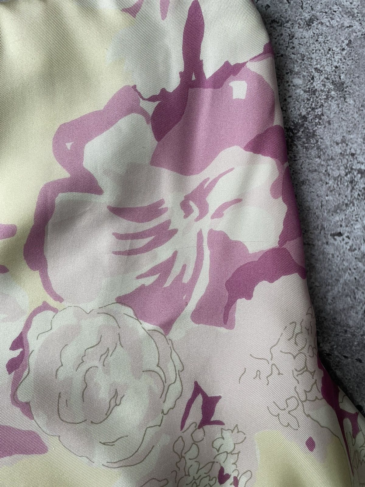 Loro Piana Loro Piana 100% Silk Floral Skirt Made In Italy Size 30" / US 8 / IT 44 - 11 Thumbnail