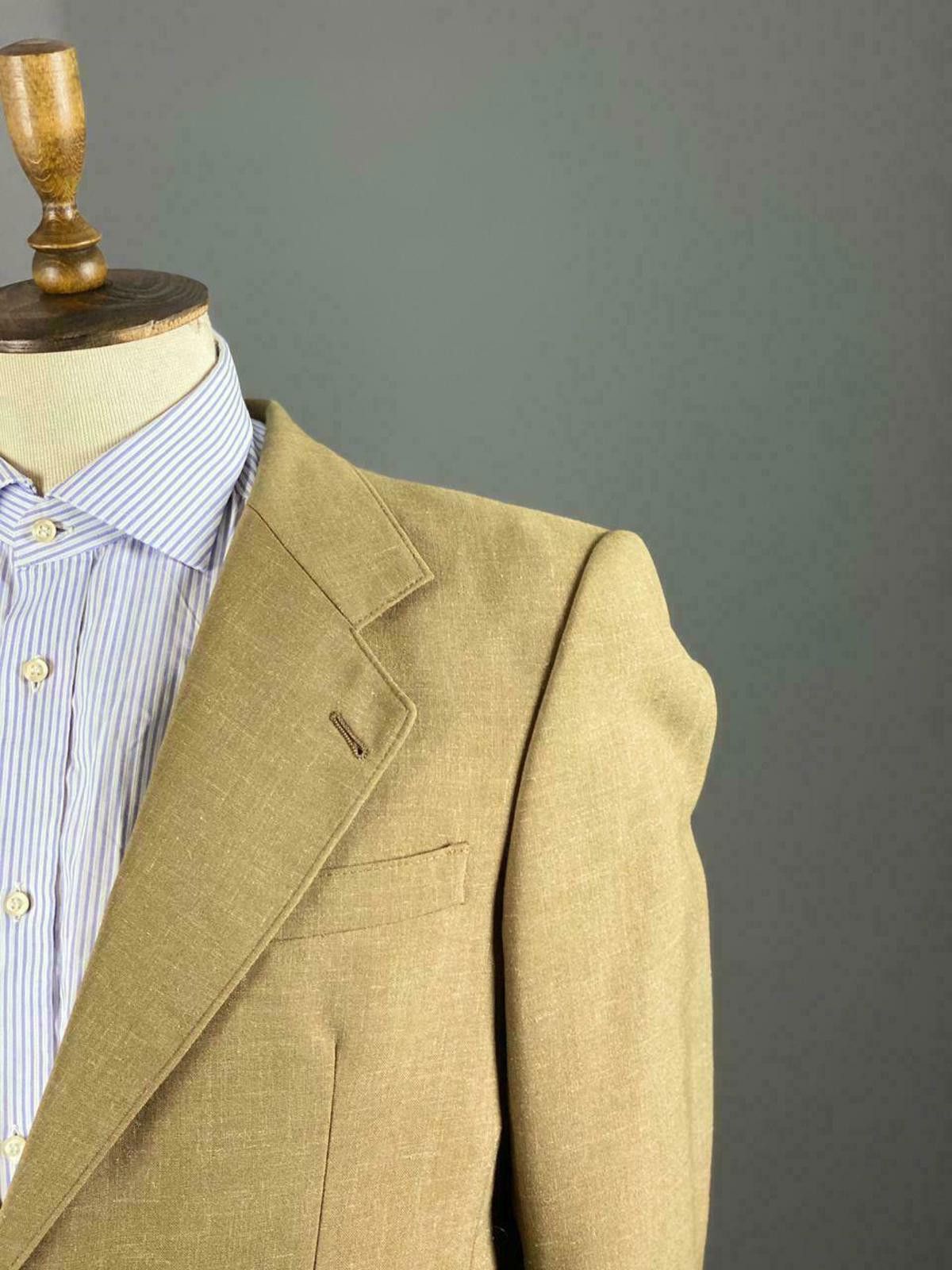 Designer Steinbock Vintage Brown Wool 2 Coat Jacket M / US 40 / EU 50 Size 40R - 6 Thumbnail