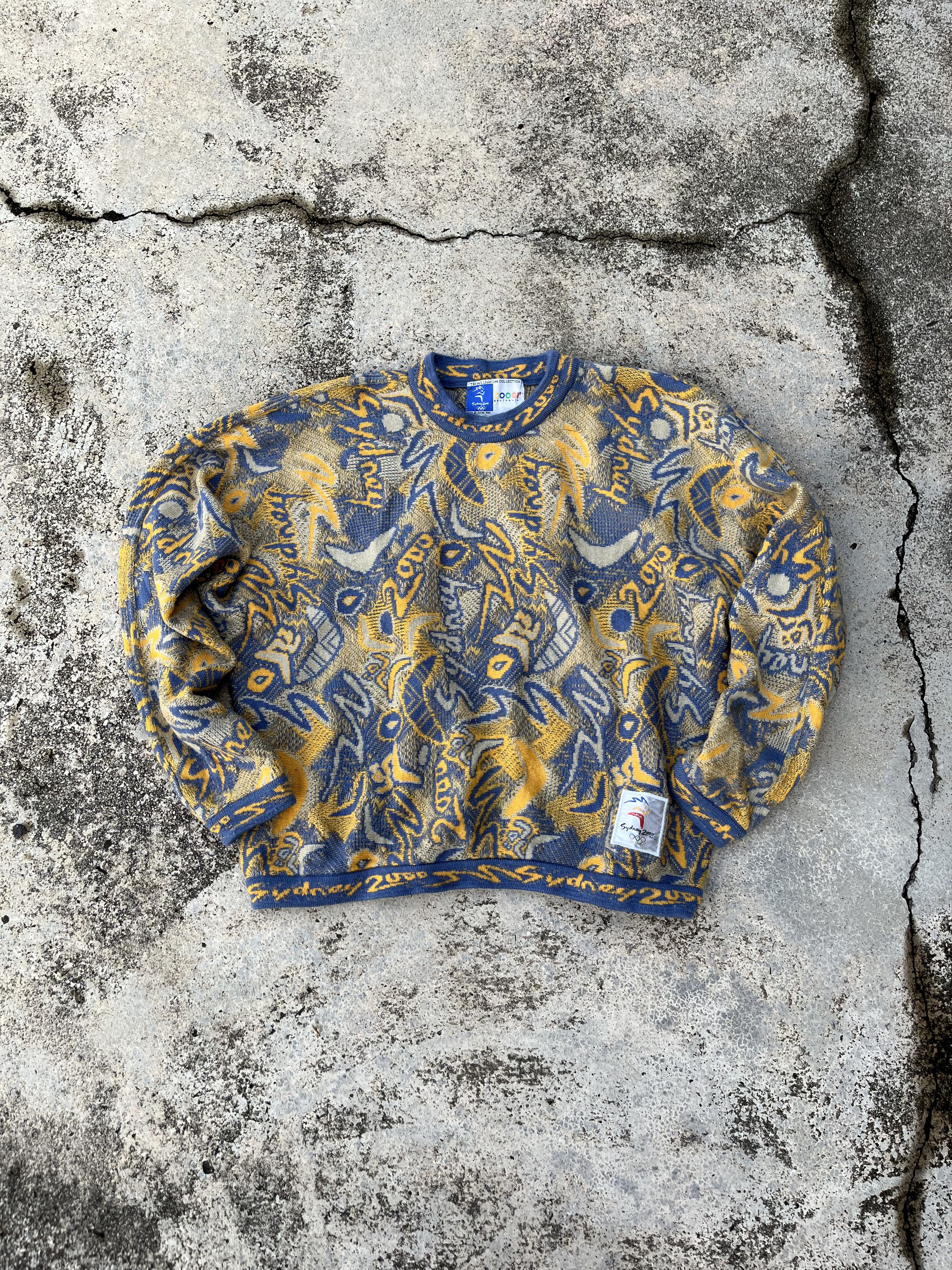 Coogi × Vintage Coogi Sydney 2000 Olympics Millennium Collection Sweater Size US M / EU 48-50 / 2 - 6 Thumbnail