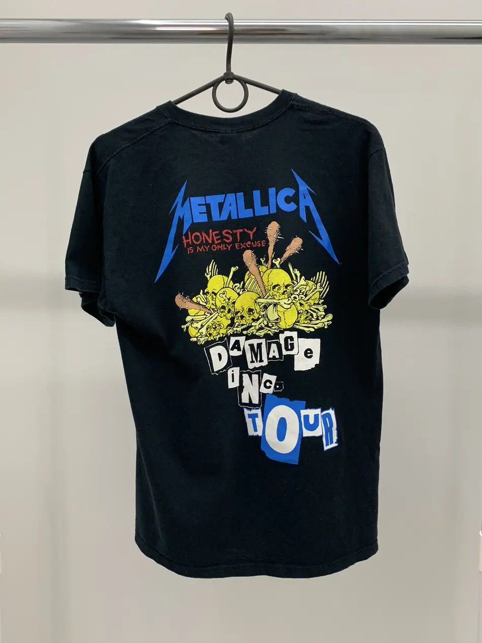 Metallica Vintage Metallica Pushead Damage Inc Tour T-Shirt Tee Size US M / EU 48-50 / 2 - 2 Thumbnail