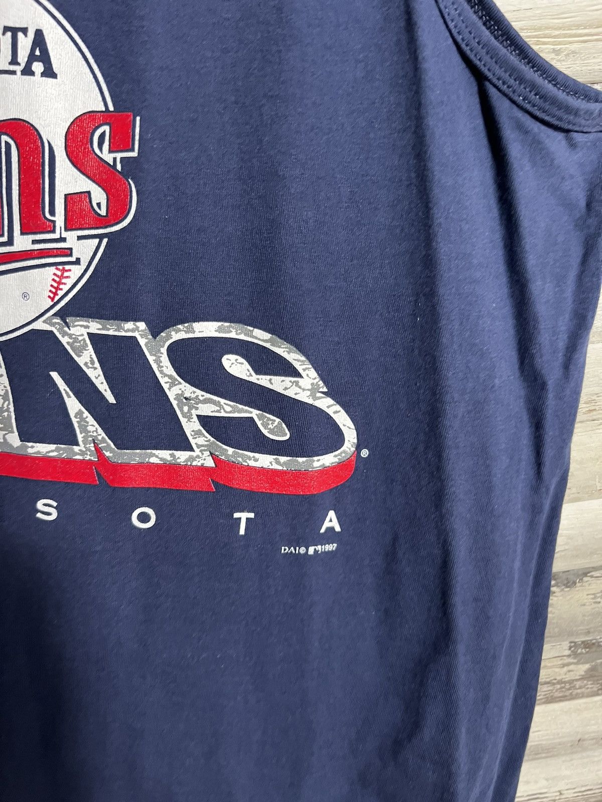 Vintage Vintage Minnesota Twins Tank Top Size US XL / EU 56 / 4 - 5 Thumbnail