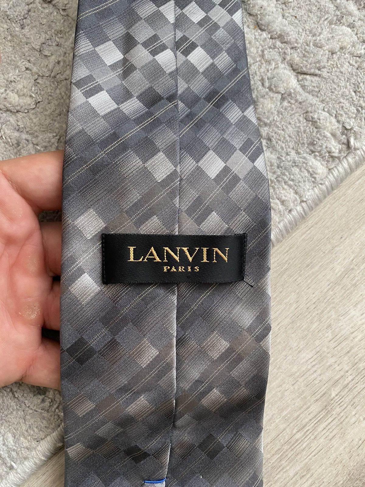 Lanvin Vintage Lanvin Tie Slick Rare Oldmoney Size ONE SIZE - 2 Thumbnail