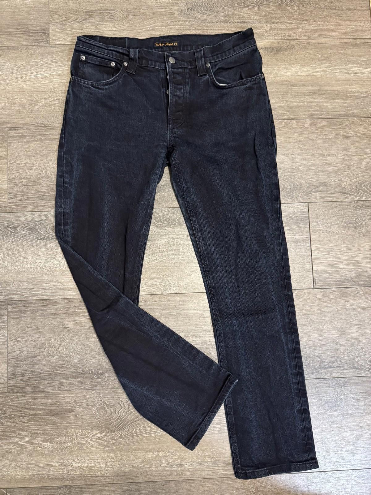 Other Nudie Jeans Jeans Mens 32x32 Blue Denim Regular Straight Fit Size US 32 / EU 48 - 1 Thumbnail