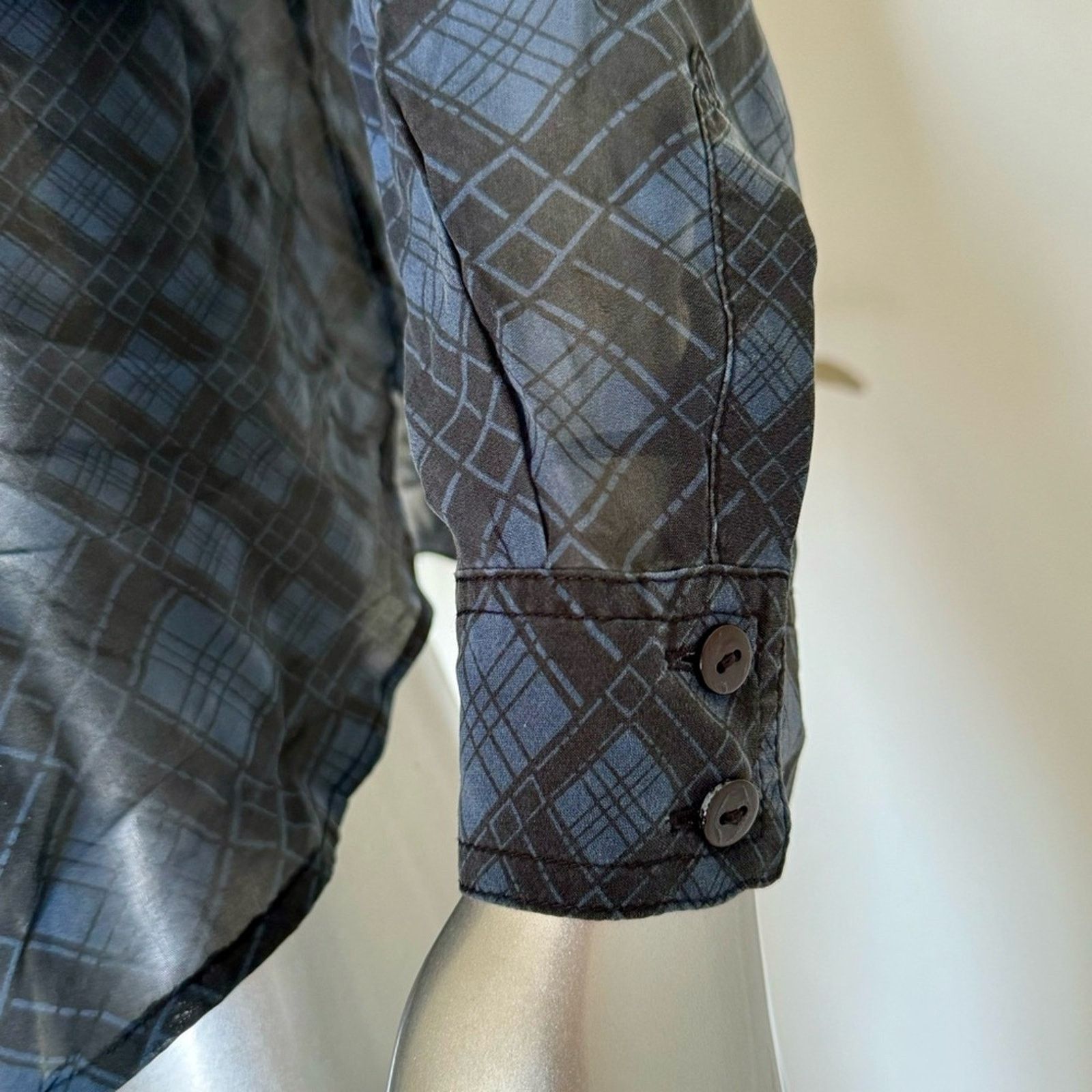 Paige PAGE Shirt, Size S, Dark Blue Size S / US 4 / IT 40 - 8 Thumbnail