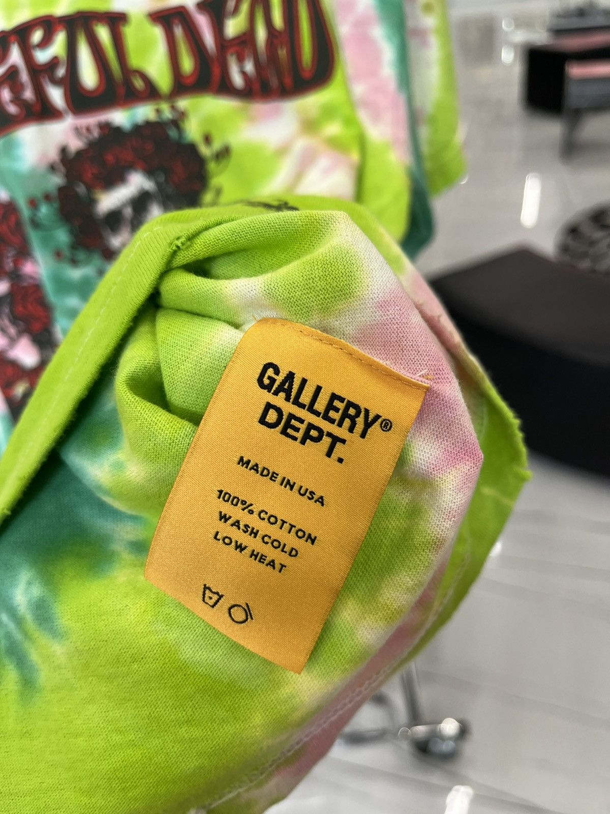 Gallery Dept. Gallery Dept Grateful Dead T-Shirt Tie Dye Size US M / EU 48-50 / 2 - 4 Thumbnail