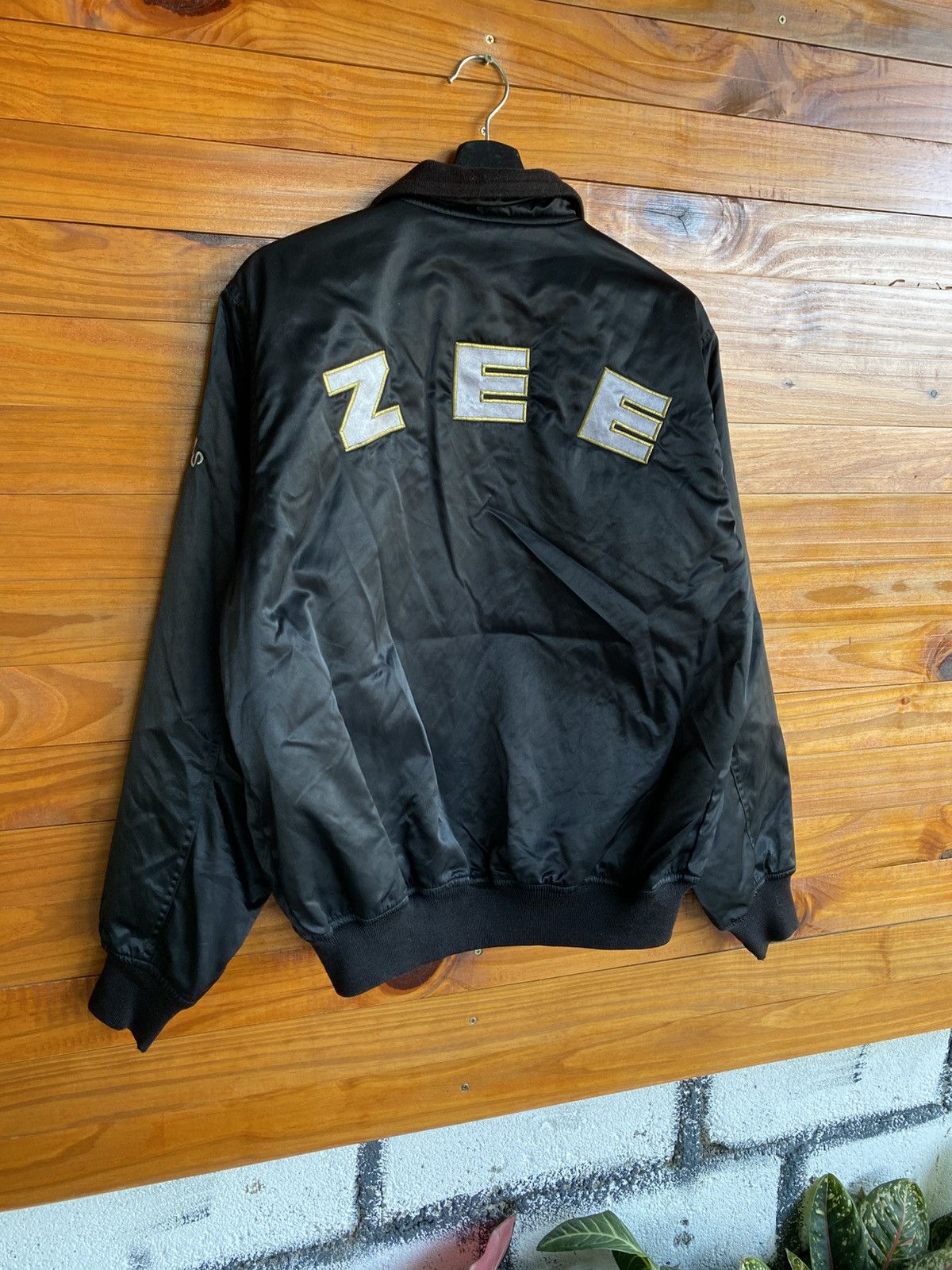 Japanese Brand Vintage ZETT ATOMS Baseball Club Satin Jacket – Japanese Size US M / EU 48-50 / 2 - 13 Thumbnail