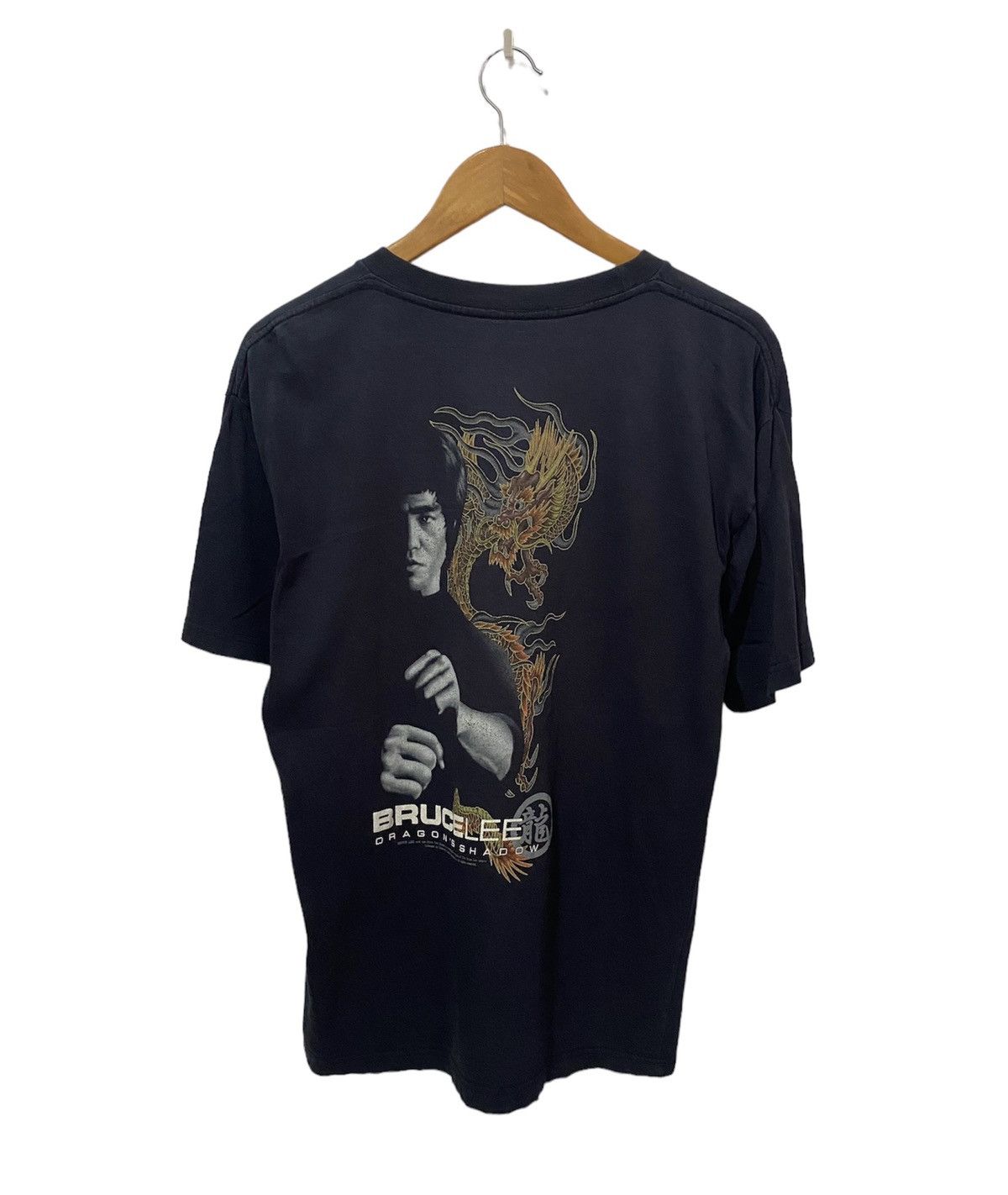 Vintage ✅ VINTAGE BRUCE LEE Dragon's Shadow rare design tee shirt Size US M / EU 48-50 / 2 - 1 Thumbnail