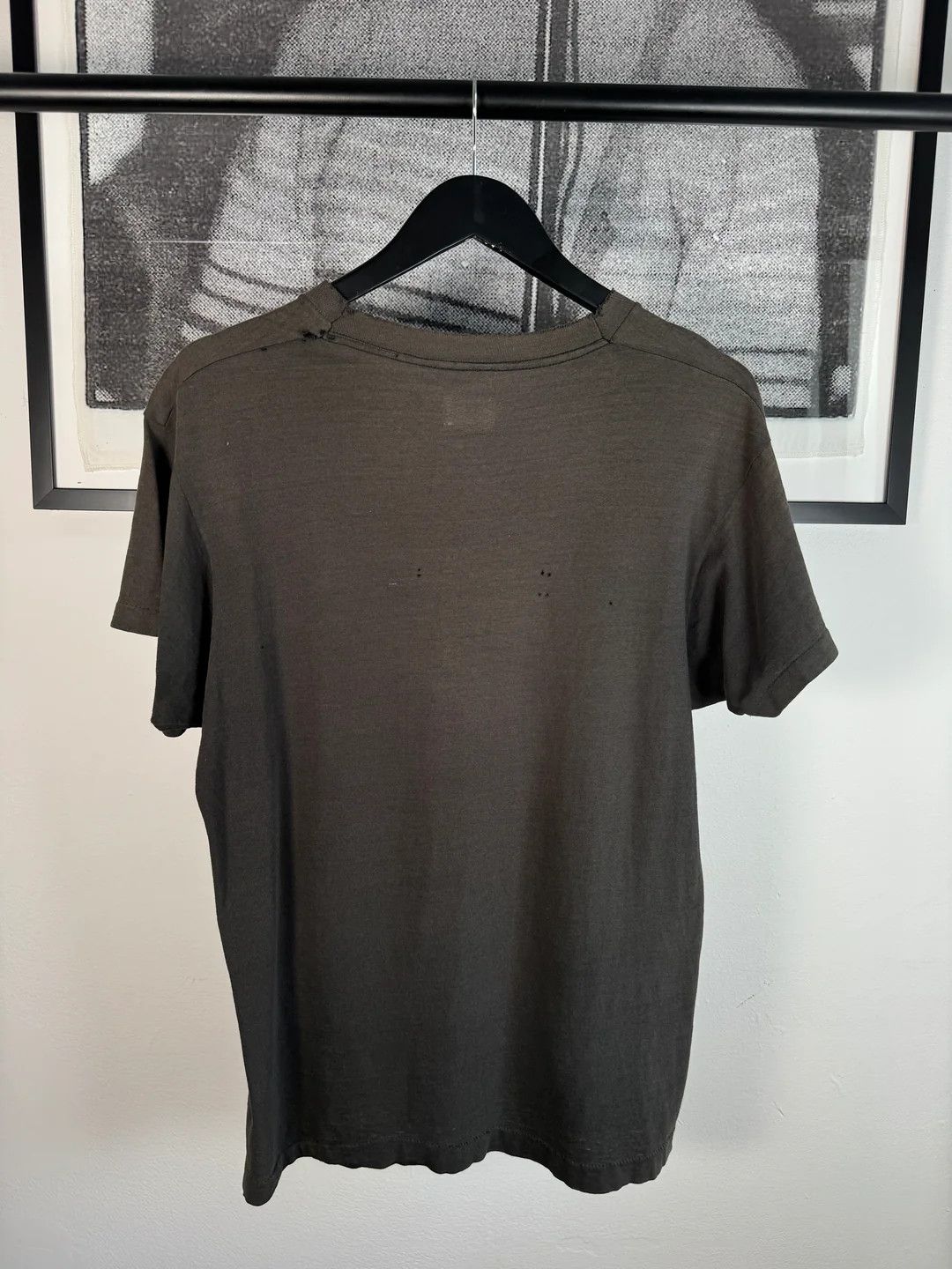 Vintage 🚭 MUSEUM LEVEL GRAIL🚭 70s/80s BRIAN JONES JIM MORRISON TEE Size US L / EU 52-54 / 3 - 3 Thumbnail