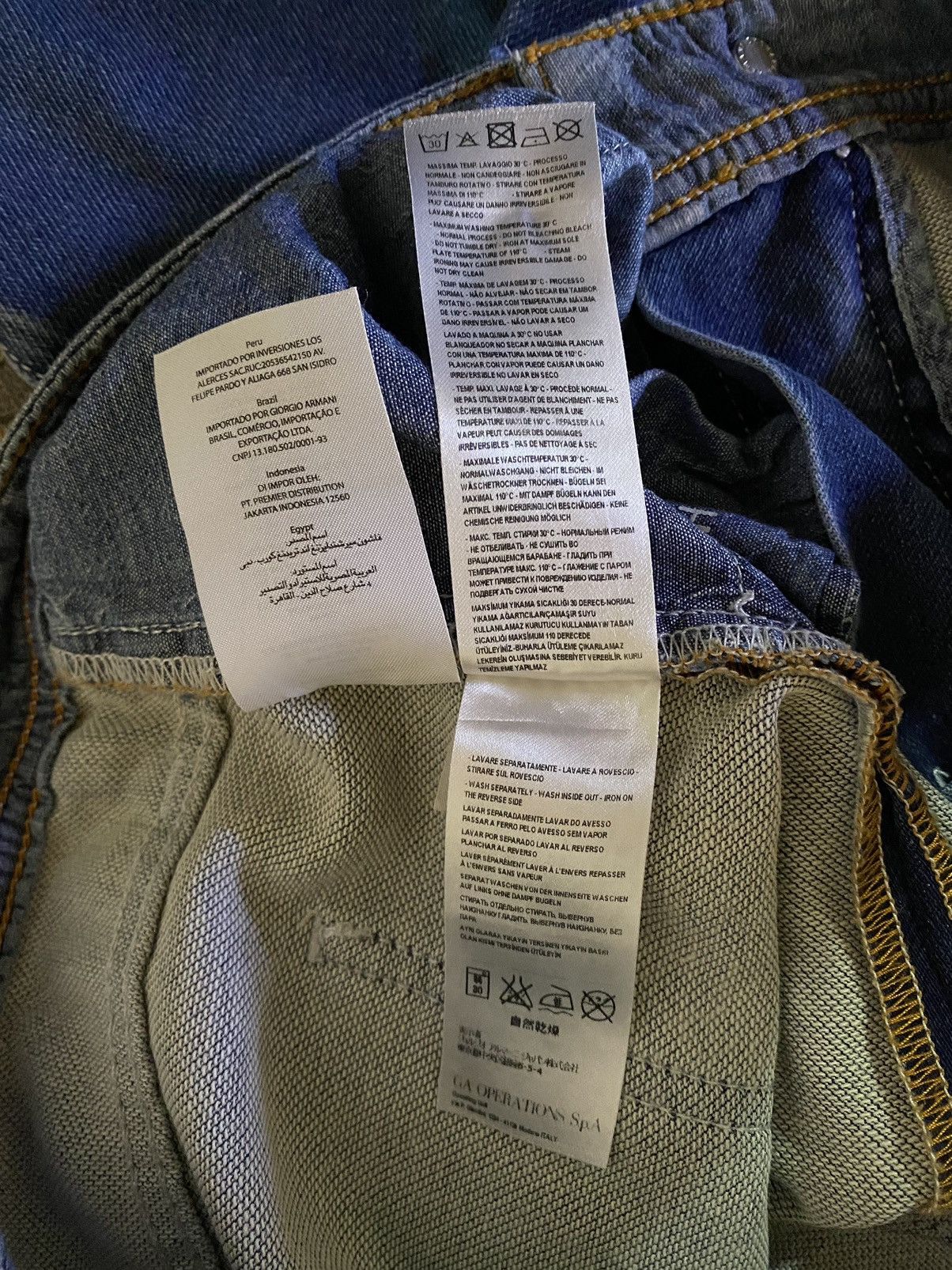Armani Exchange × Designer × Vintage Armani Exchange Slim Fit Blue Denim Size US 32 / EU 48 - 10 Thumbnail