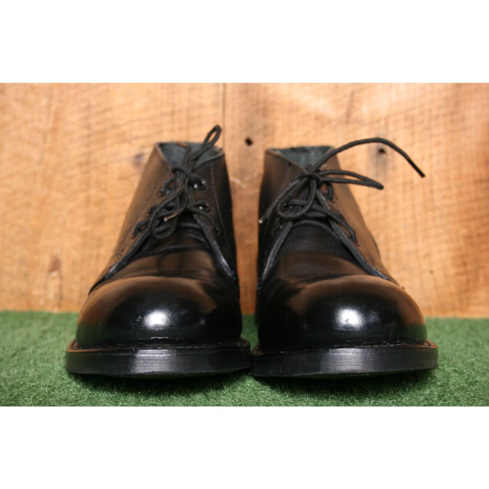 Vintage VINTAGE Addison Shoe Co. Boot Mens Chukka Leather Steel Toe 80s Black Size 6.5 R Size US 7 / EU 40 - 7 Thumbnail
